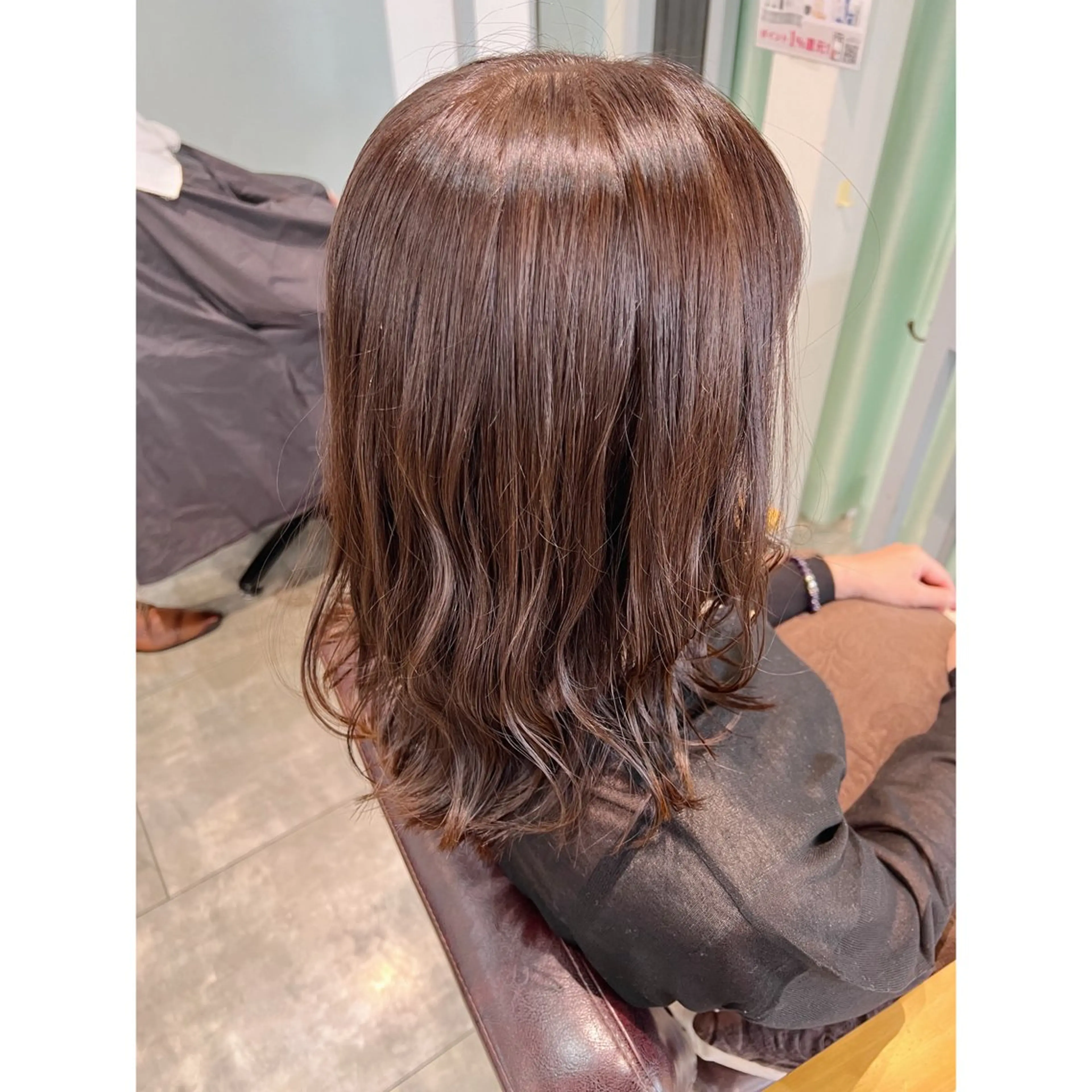 カラー ベージュカラー ショコラベージュ LINK LINK (リンク リンク)所属・LINKLINK Honokaのヘアスタイル