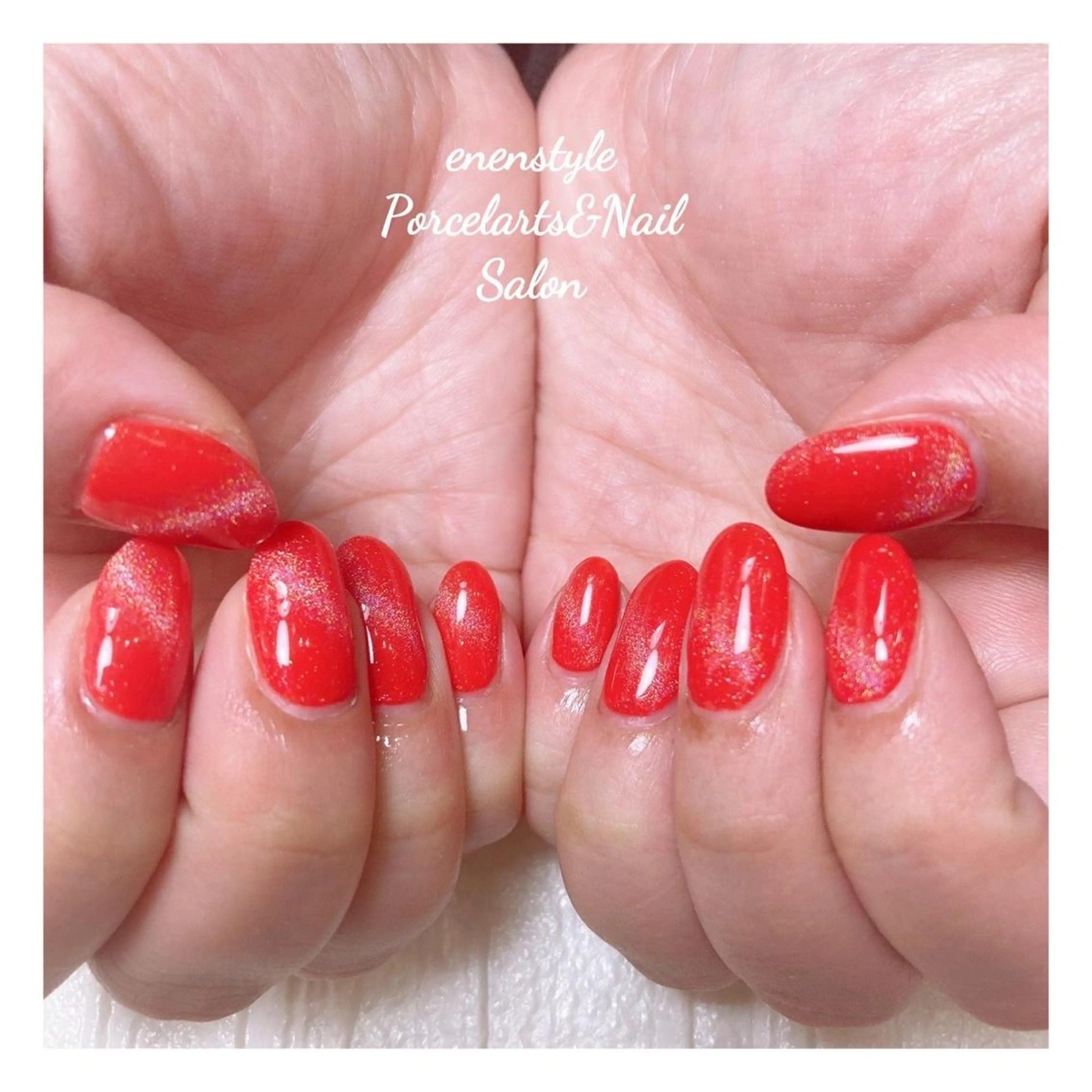 ミディアム ネイル 👑enen style👑のネイルデザイン