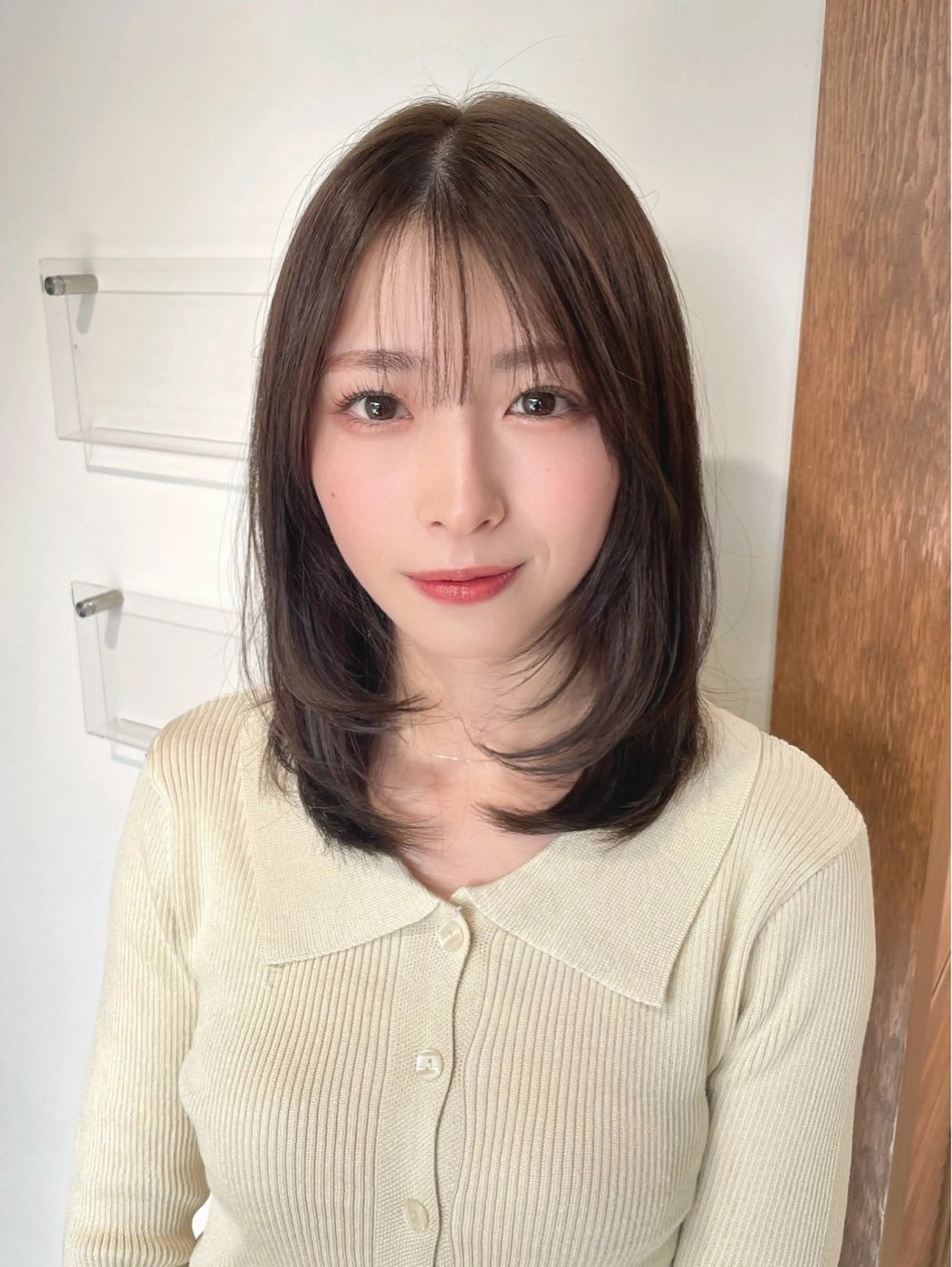 【同時施術】カット＋髪質改善ストレート＋カラー￥30550→￥24500 【鶴舞】の写真