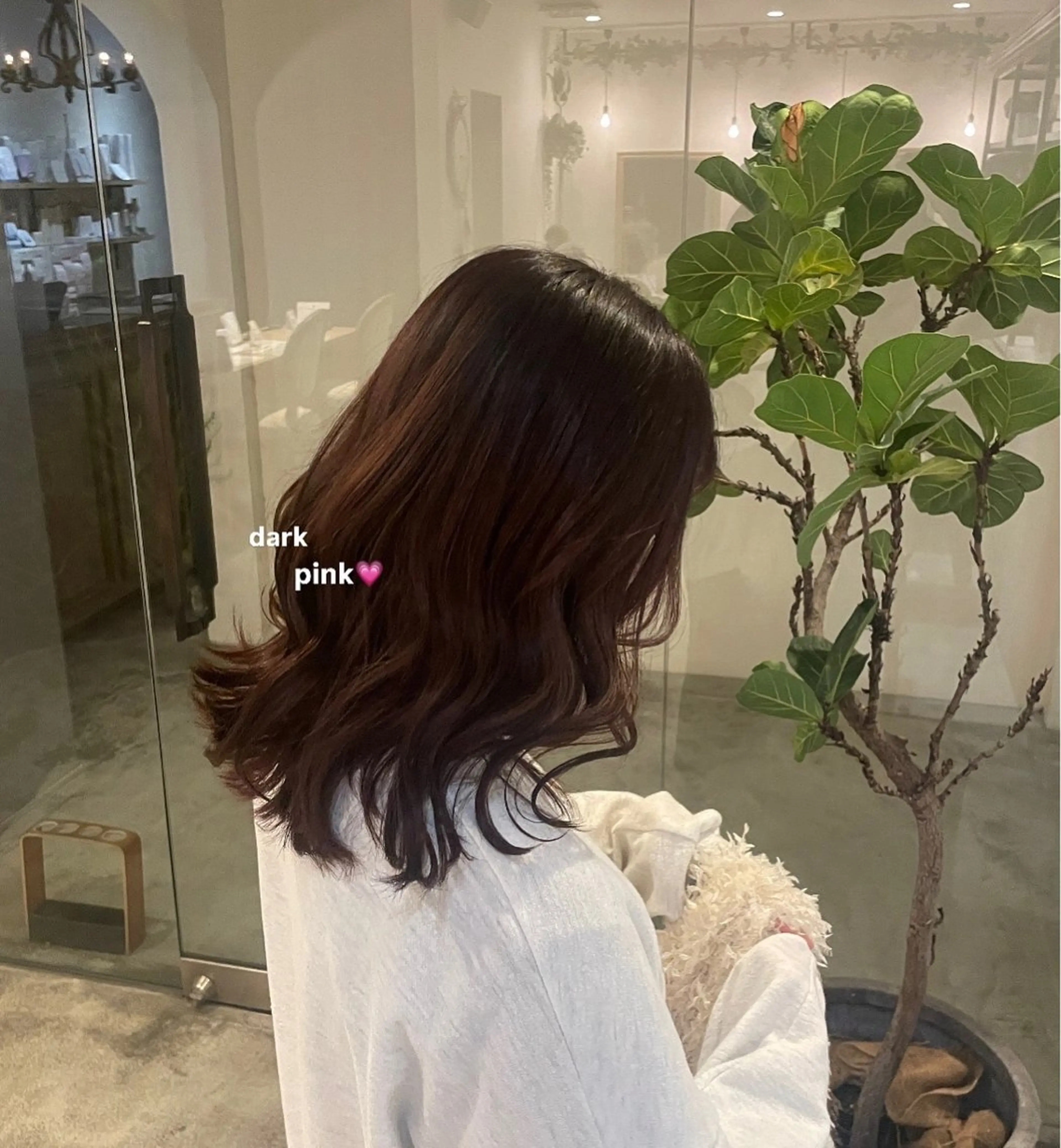 ミディアム 南場 智美のヘアスタイル