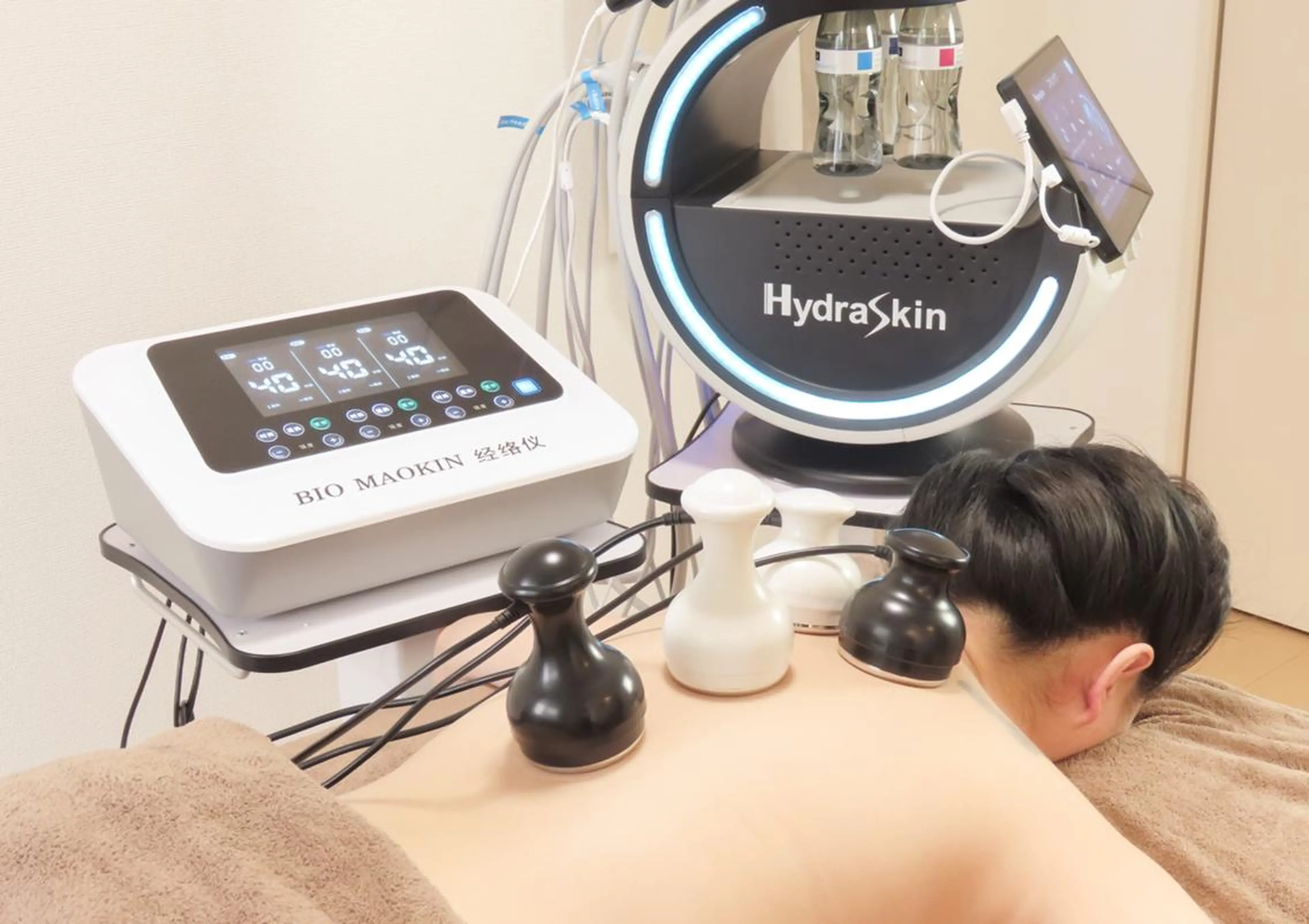 【小顔&痩身】😲😲😲→韓国小顔コルギ+微弱電流筋膜リリース+高周波痩身マシン 120分18000の写真