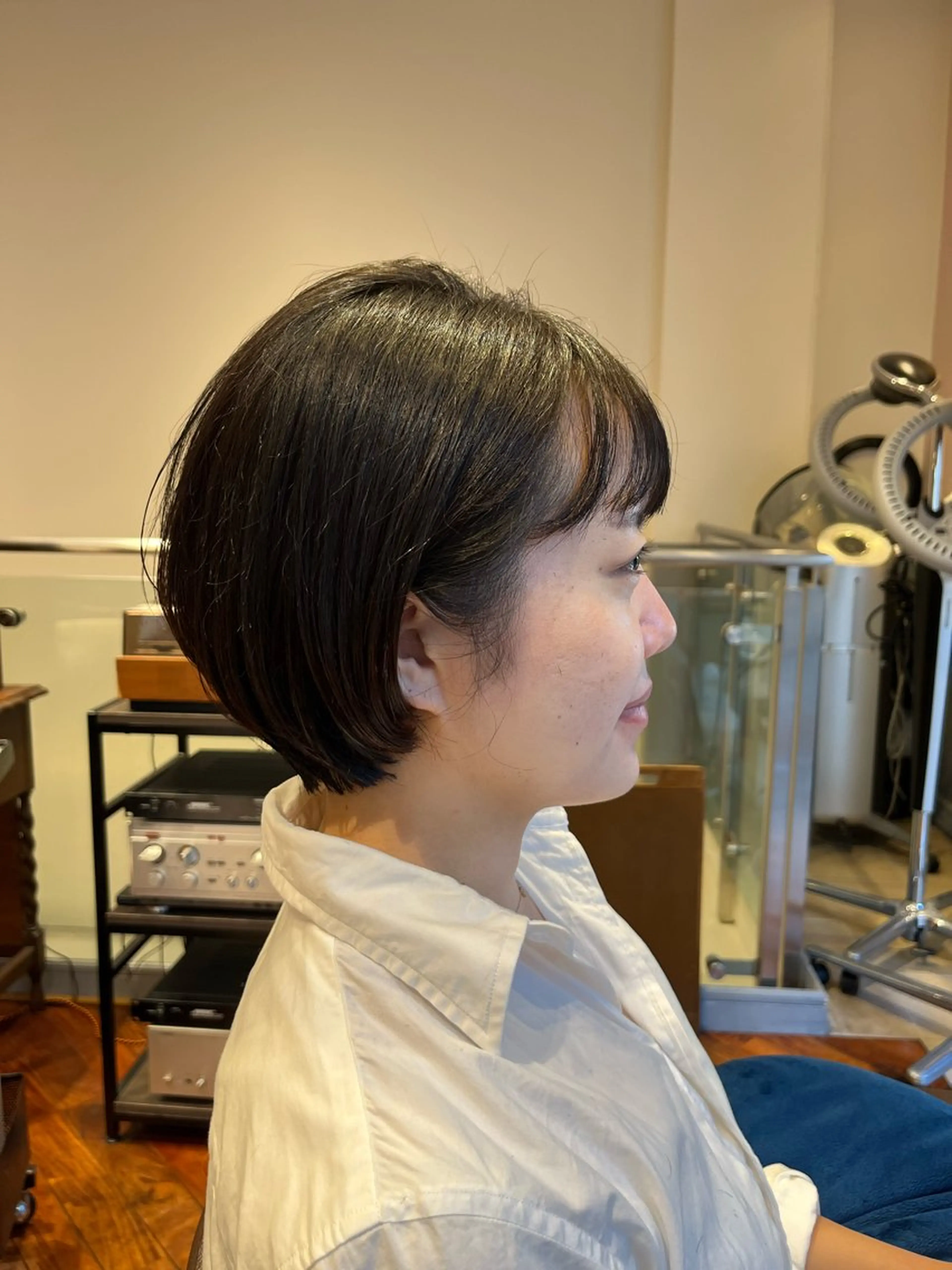 ショート ｼｮｰﾄｶｯﾄ 梅田 山下　すみれのヘアスタイル