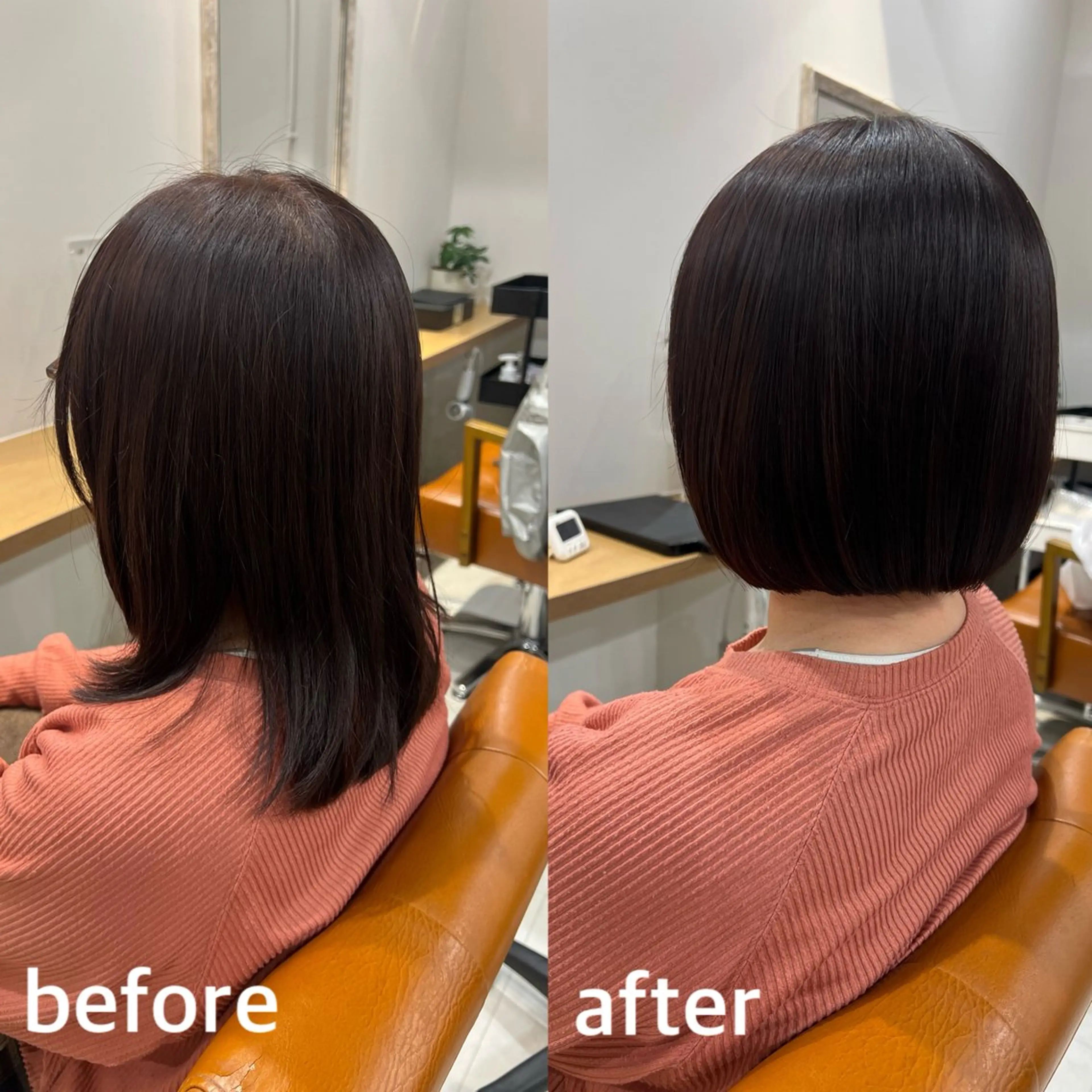 ショート ボブ 🫧艶髪カラー🫧 伊原修子のヘアスタイル