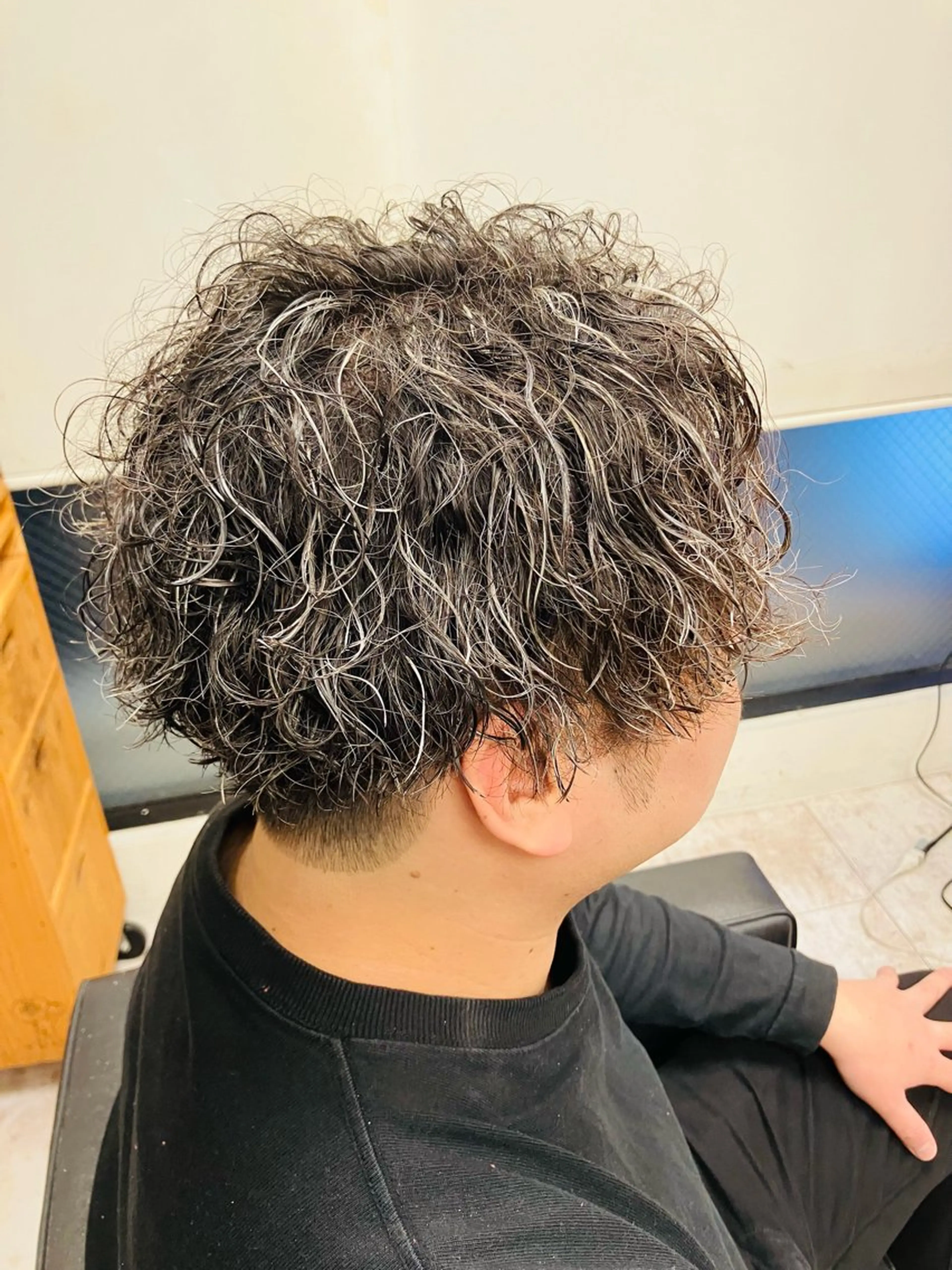 パーマ メンズ カット ヘアカラー パーマ メンズ特化/パーマ/ フェードWATARUのヘアスタイル