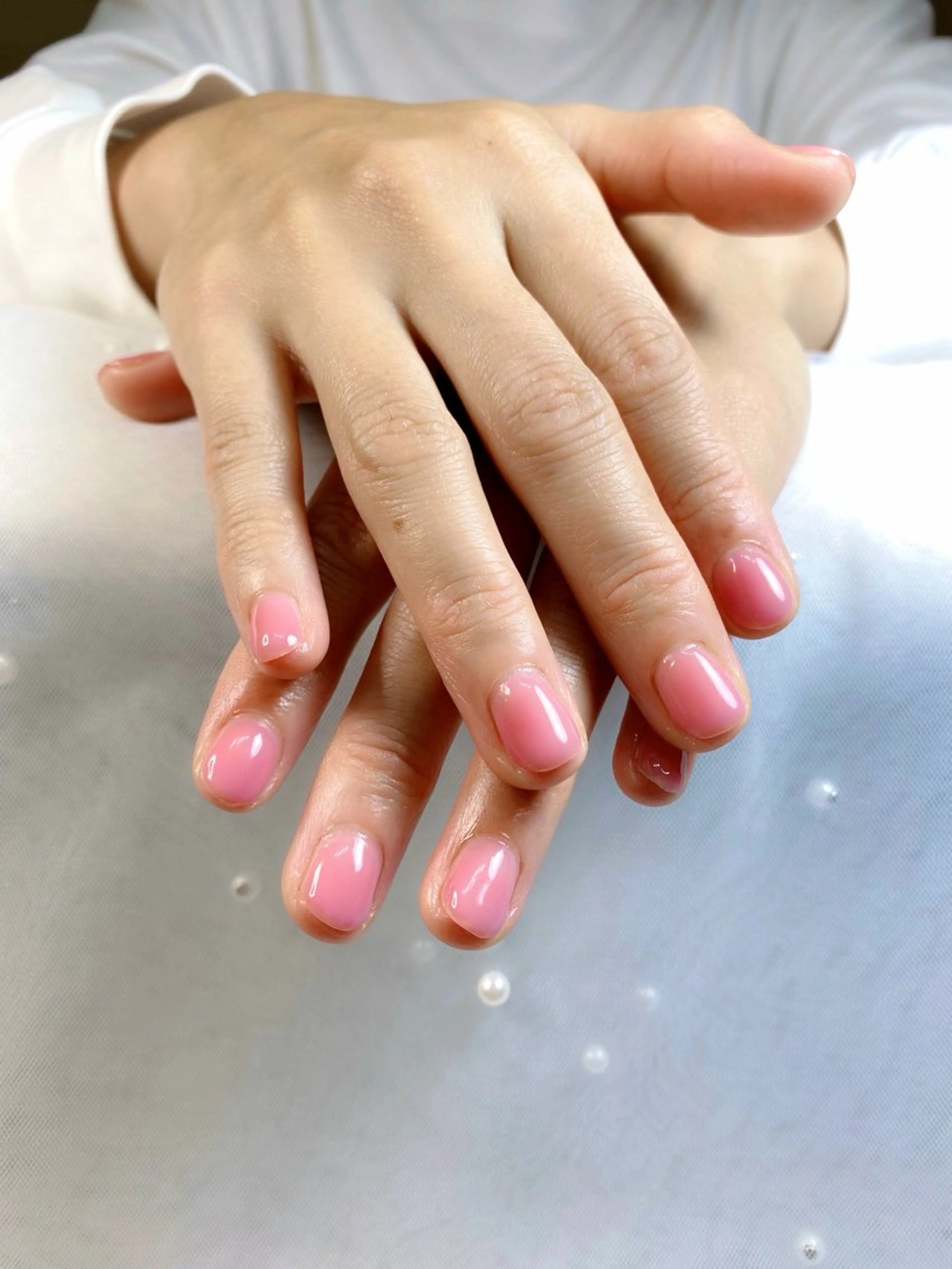 ネイル オフィスネイル ワンカラーネイル シンプルネイル ハンドネイル iro +のネイルデザイン