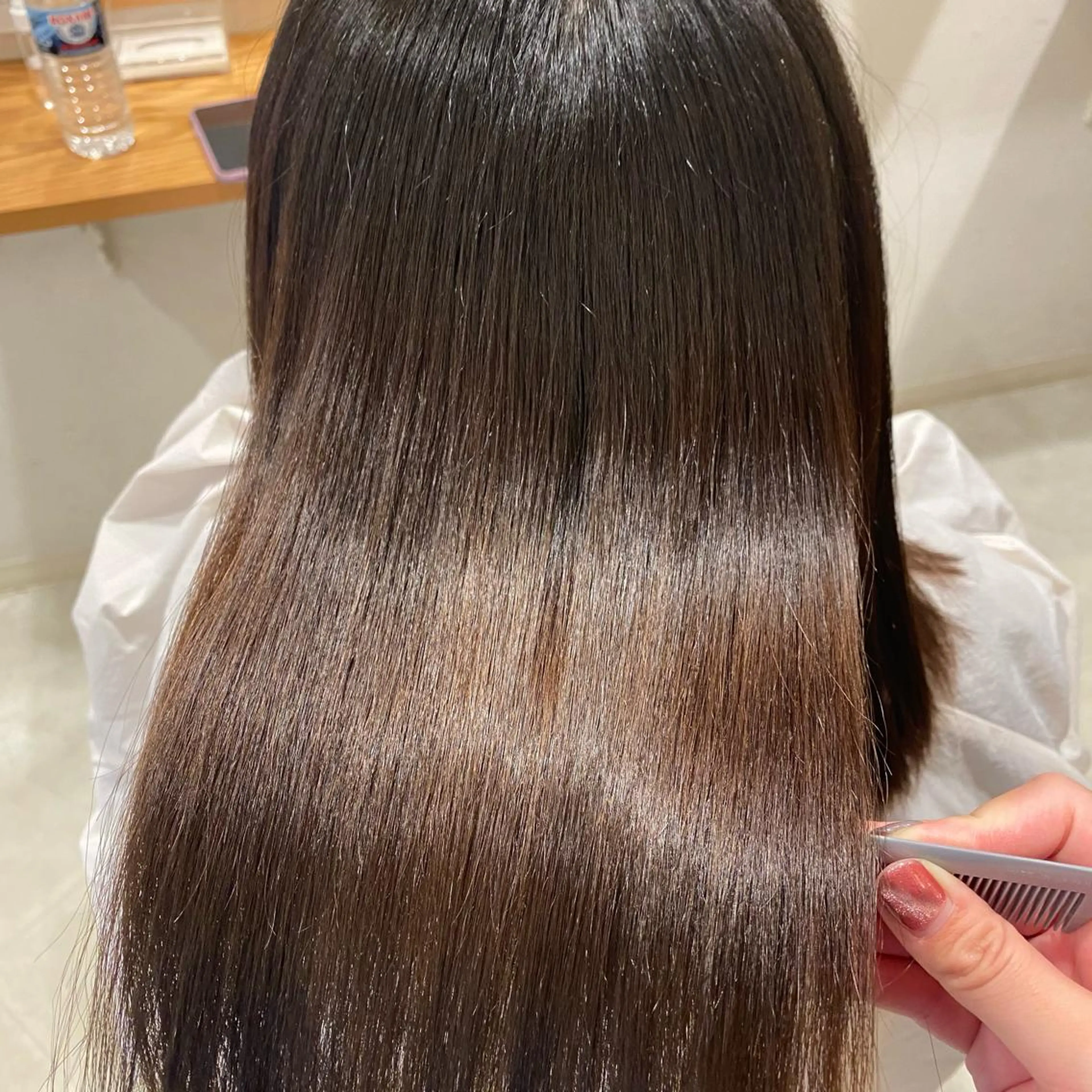 ミディアム 猪股 華乃のヘアスタイル