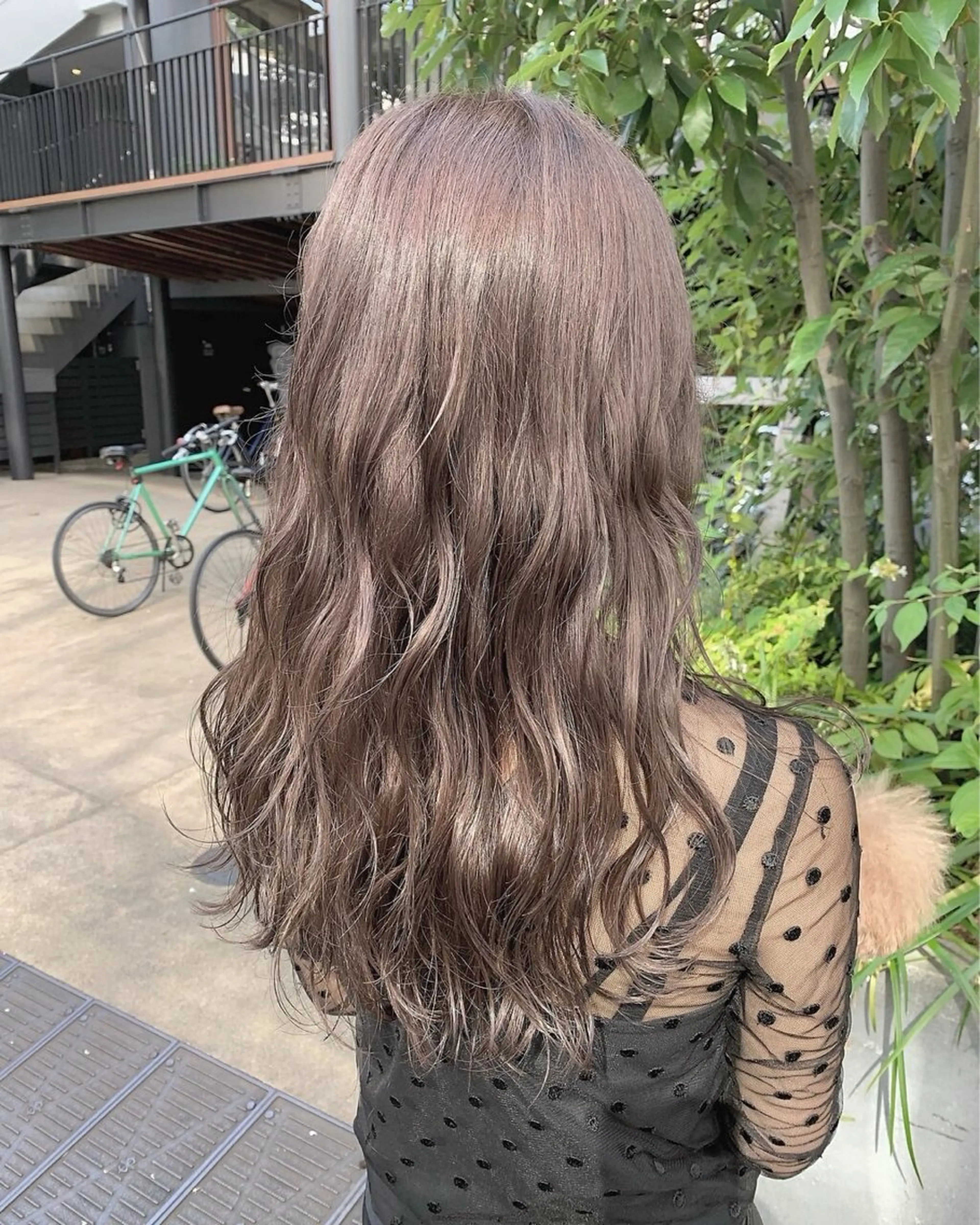 カラー 🫧ハイライトモデル 募集🫧溝口結麻のヘアスタイル