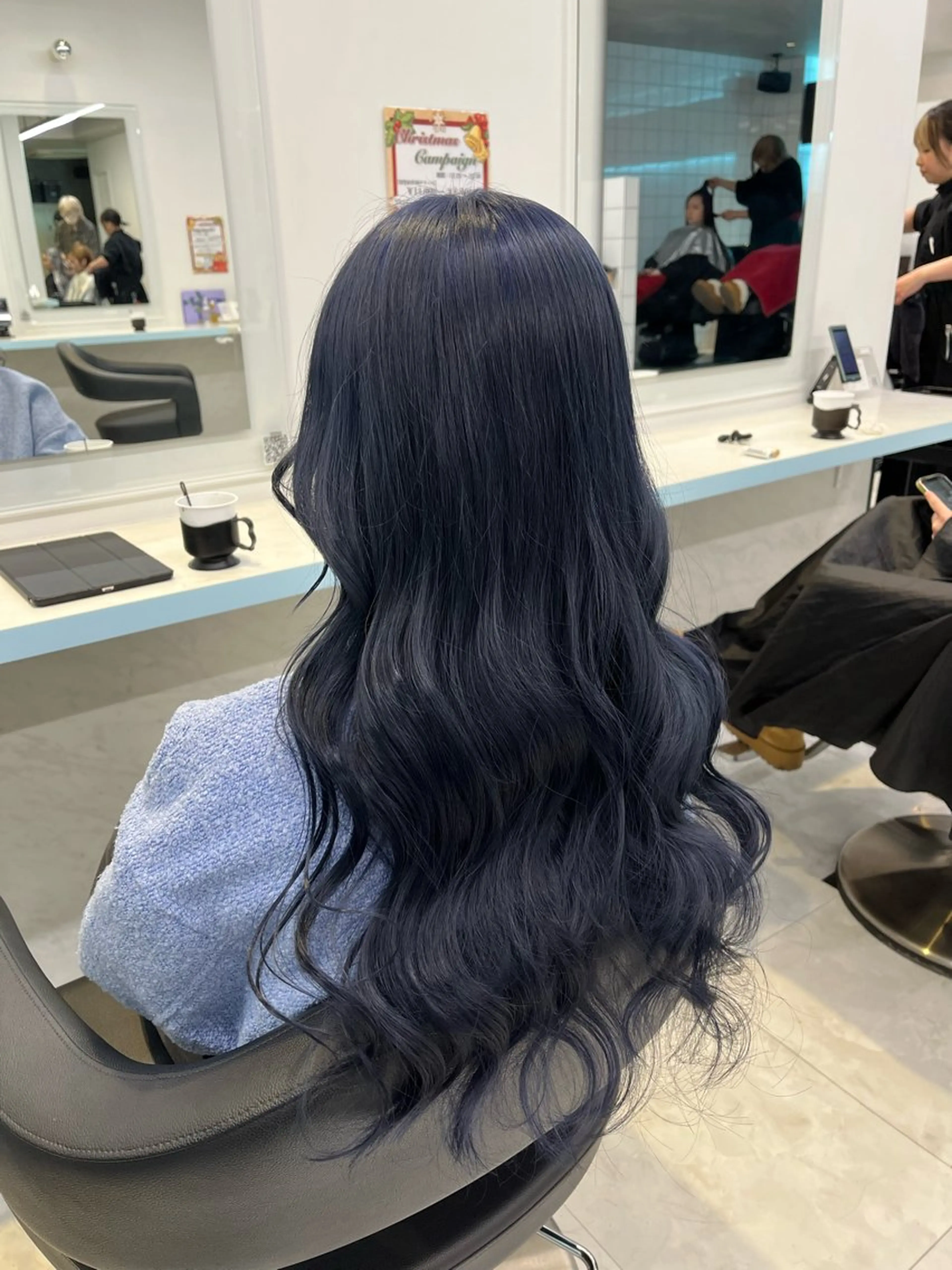 ロング カラー ヘアカラー トリートメント ブリーチカラー 🩵MIZUKIのヘアスタイル