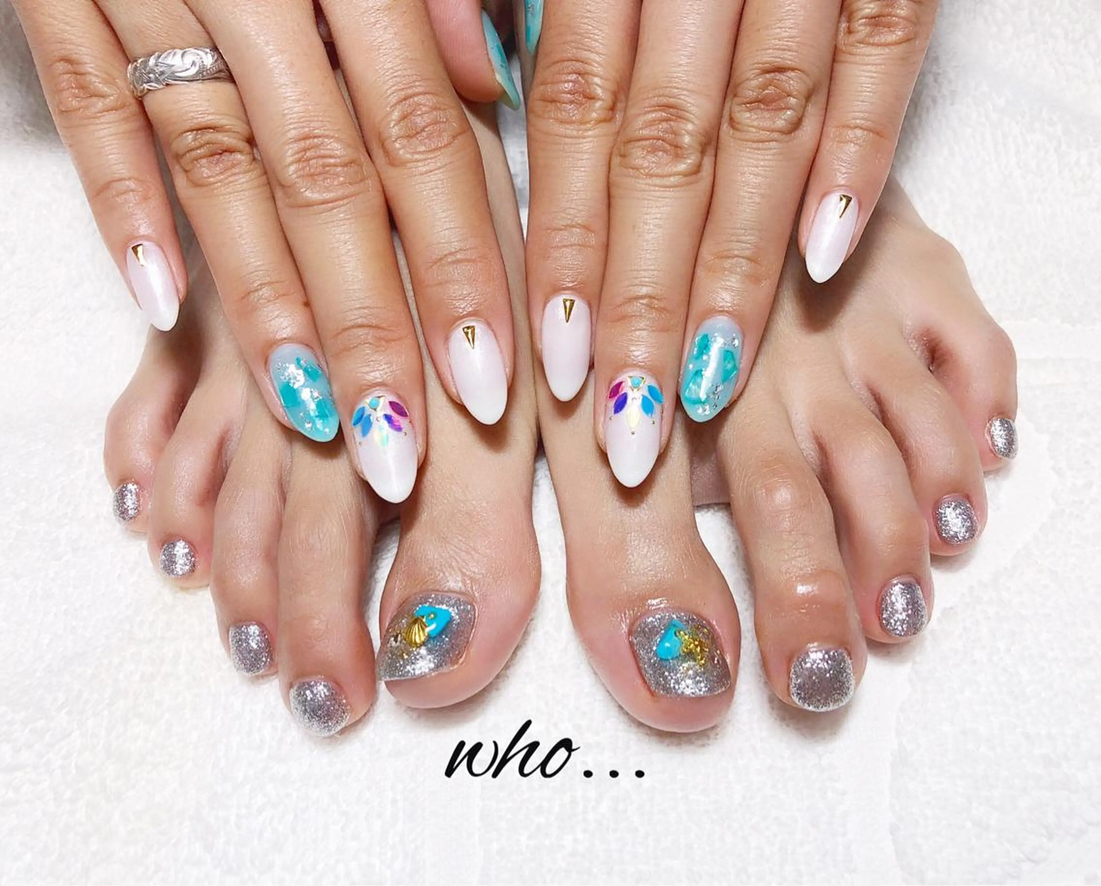 ネイル 夏ネイル NailSalon who...所属・n. fumikoのネイルデザイン