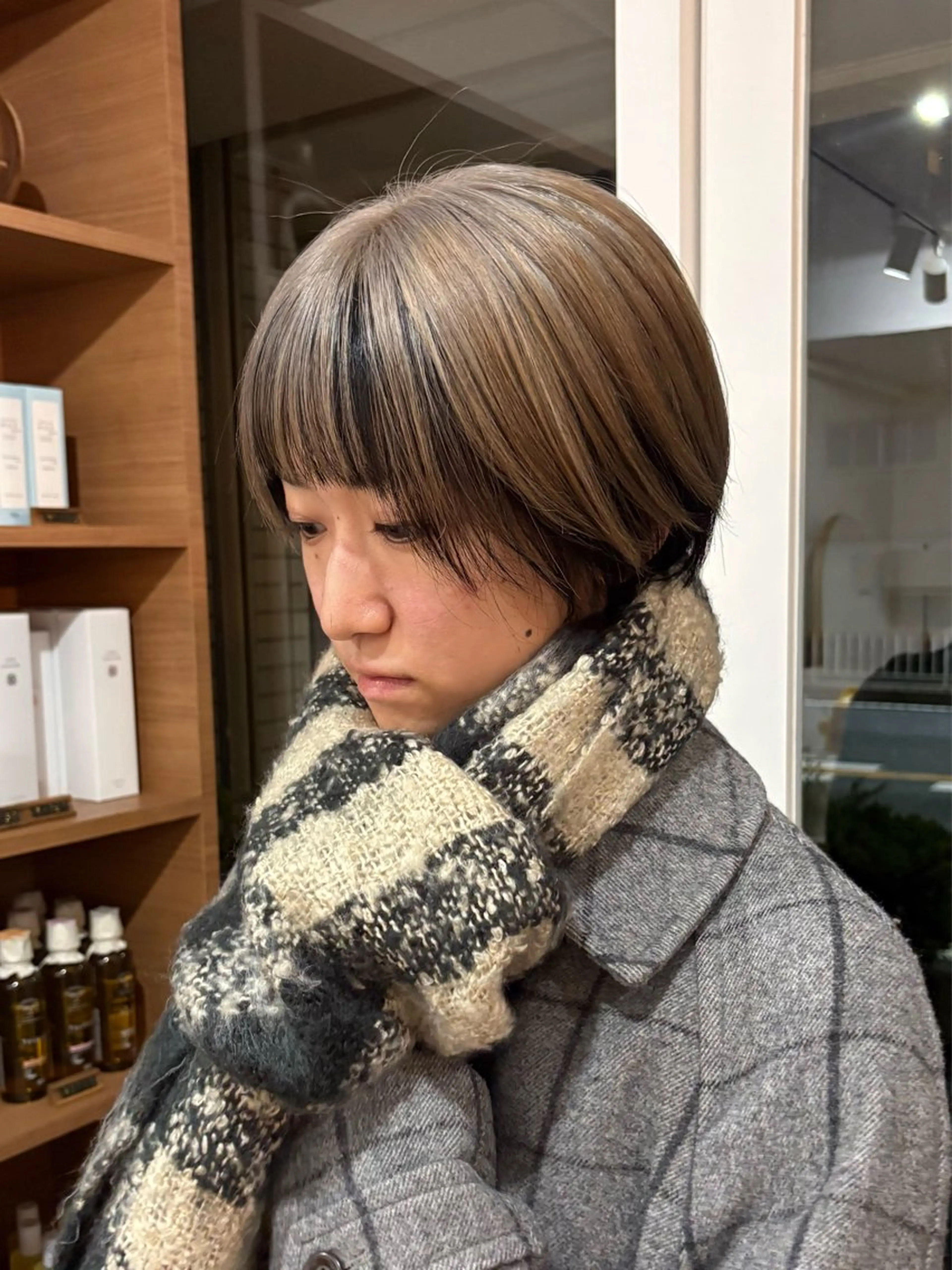 ショート カット ヘアカラー HaKUmaison ノエ／久屋大通 高岳のヘアスタイル