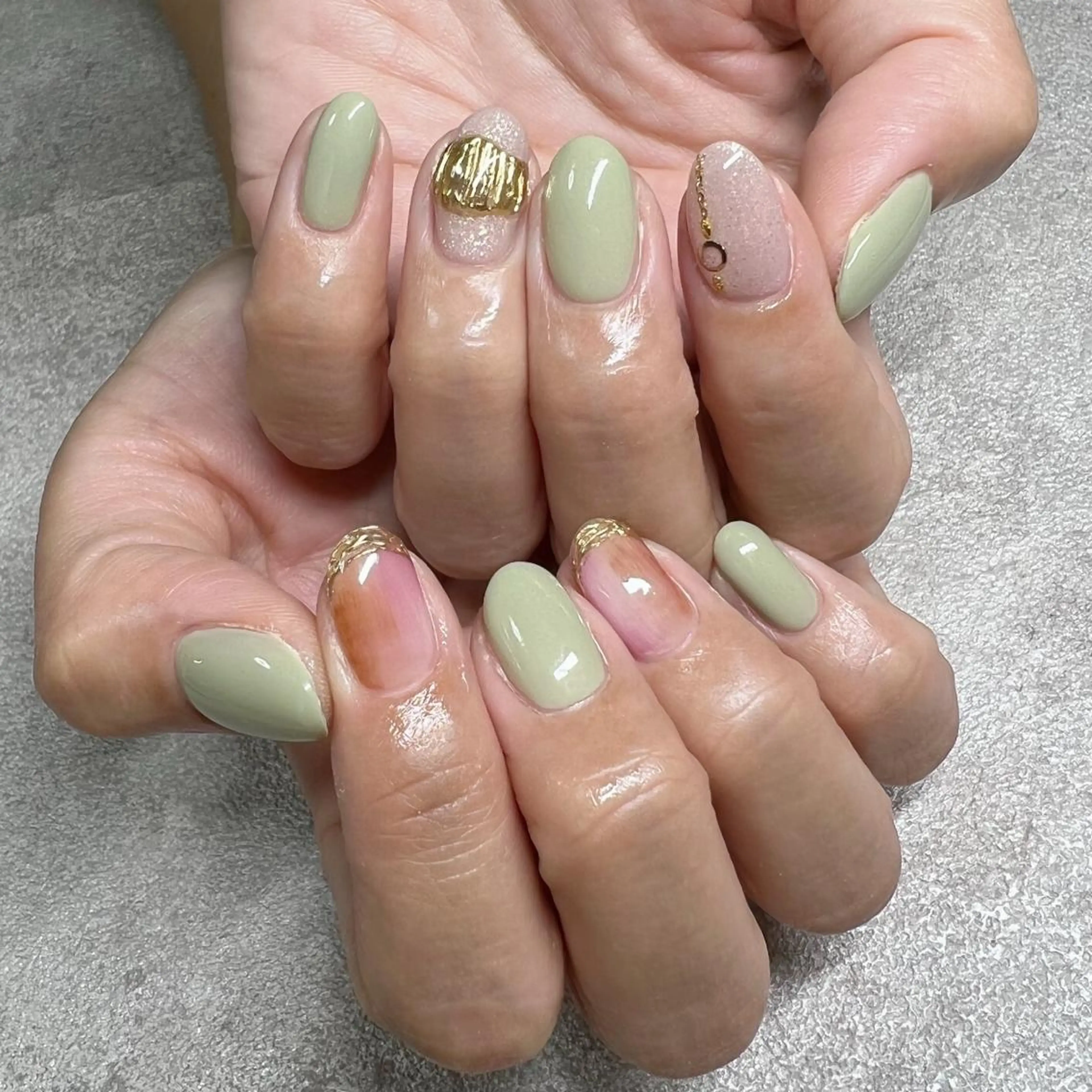 ネイル ハンドネイル 川端 京香のネイルデザイン