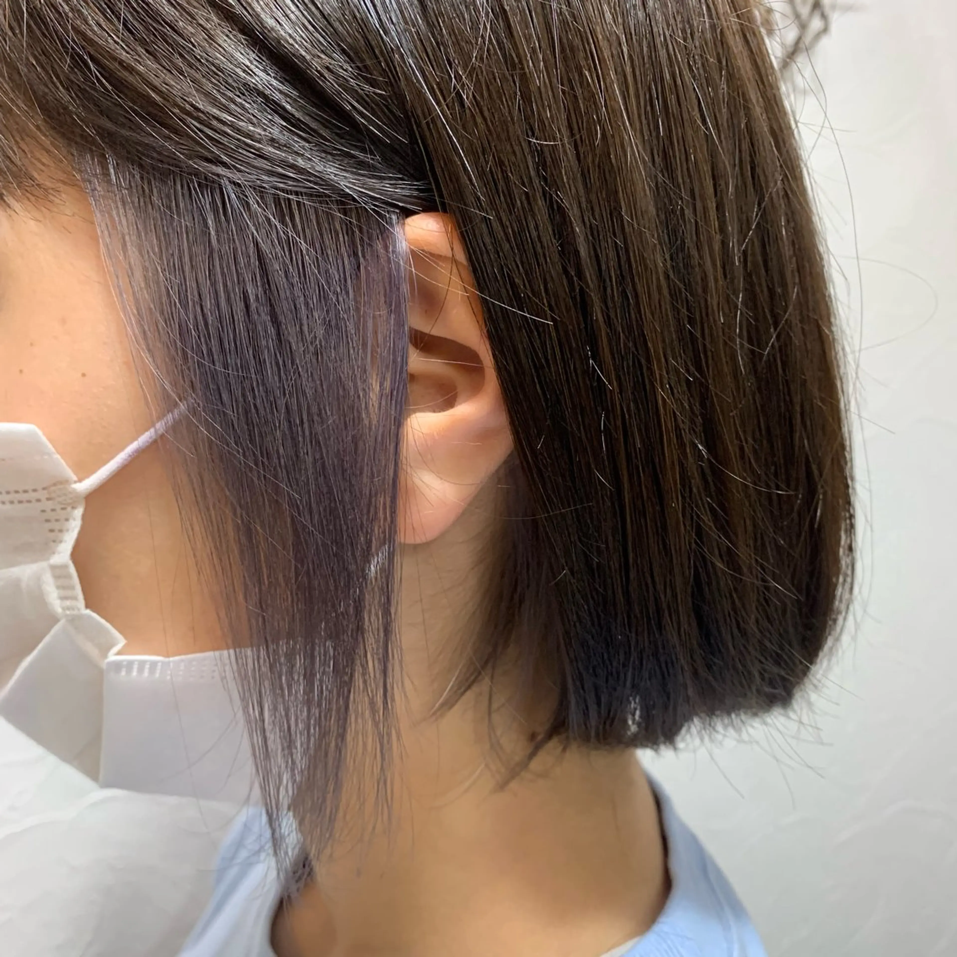 ショート カラー Az所属・Az ながいりかのヘアスタイル