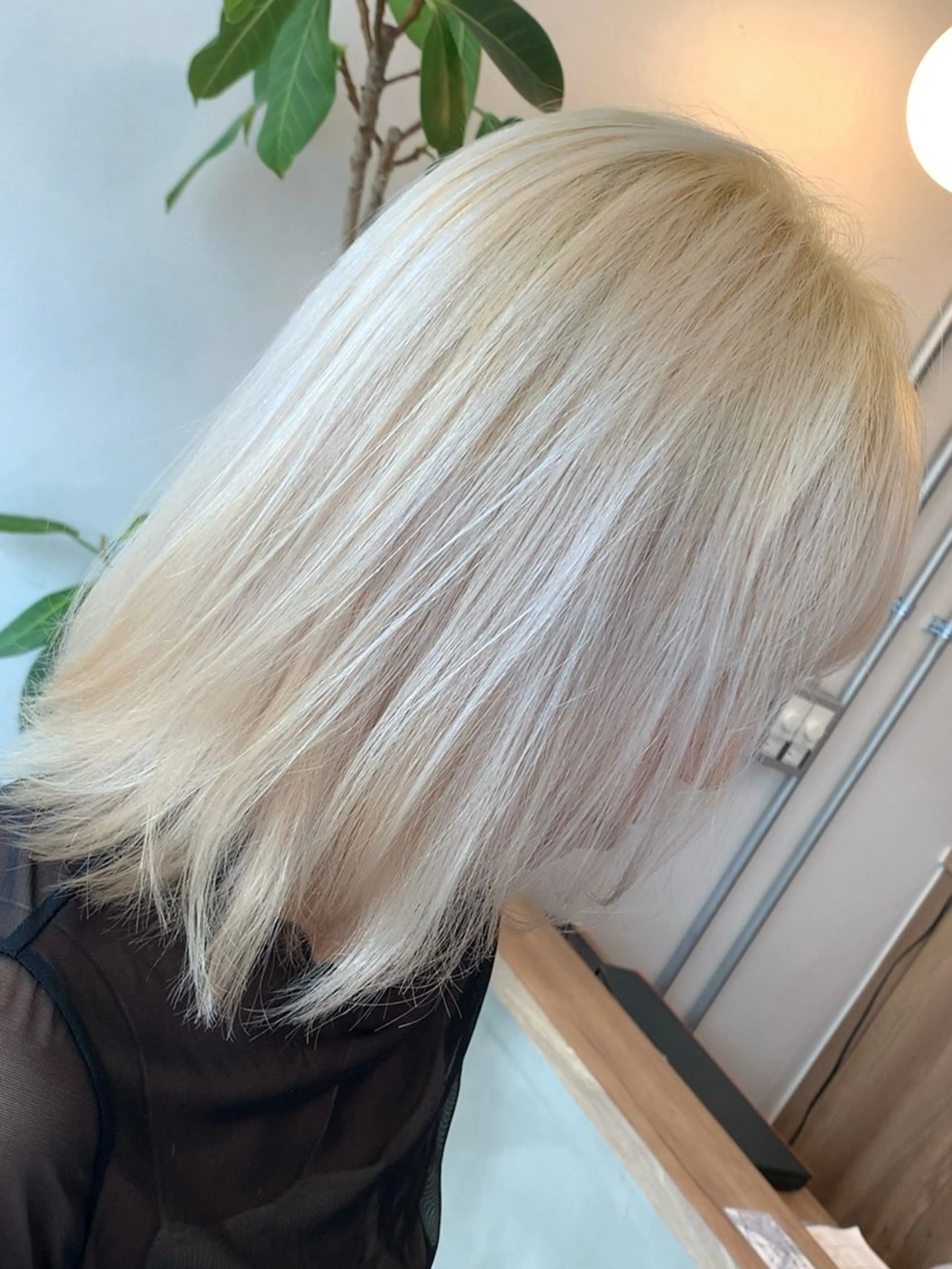 カラー ブリーチ/ストレート ダブルカラーtetoのヘアスタイル