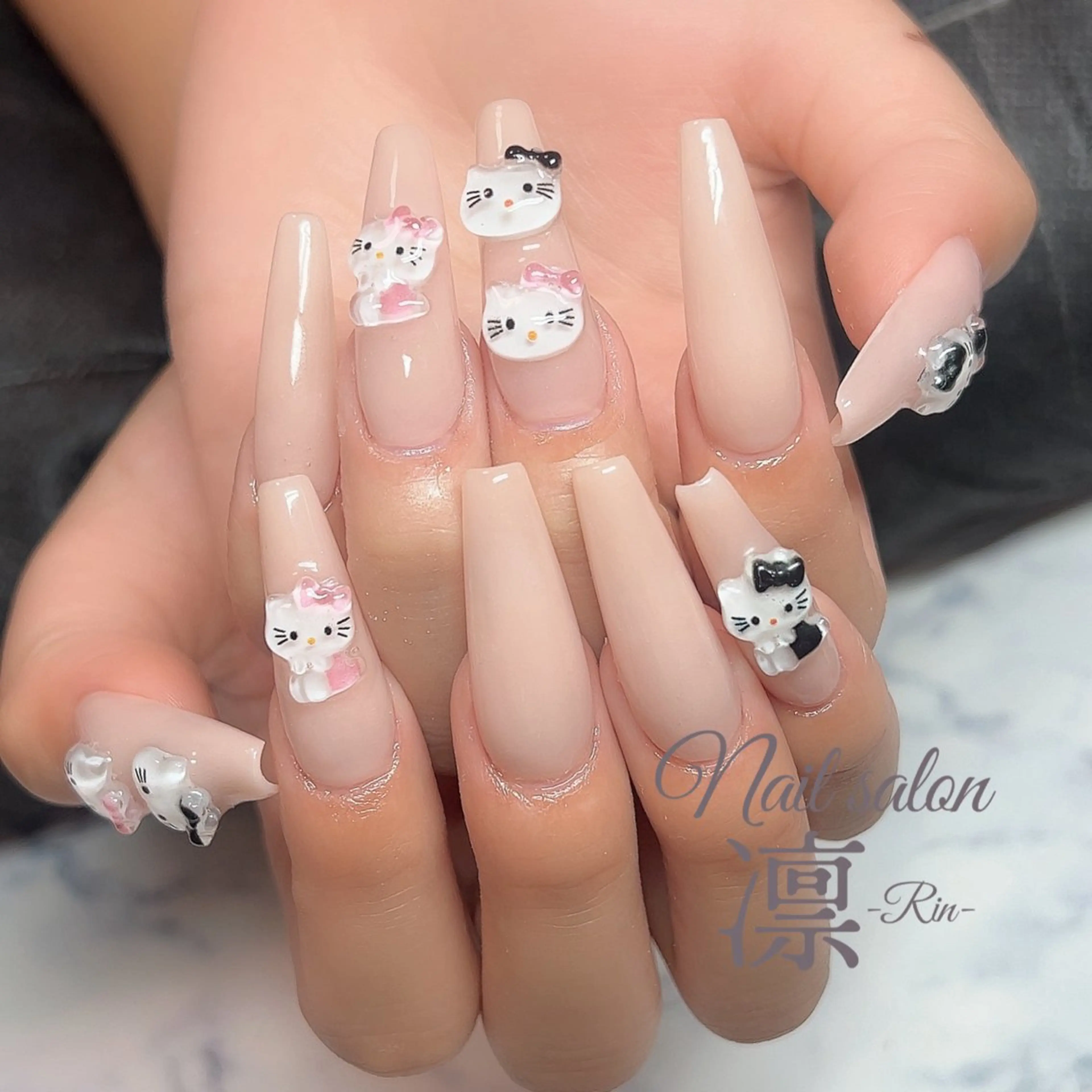 ネイル スカルプネイル private salon凛のネイルデザイン