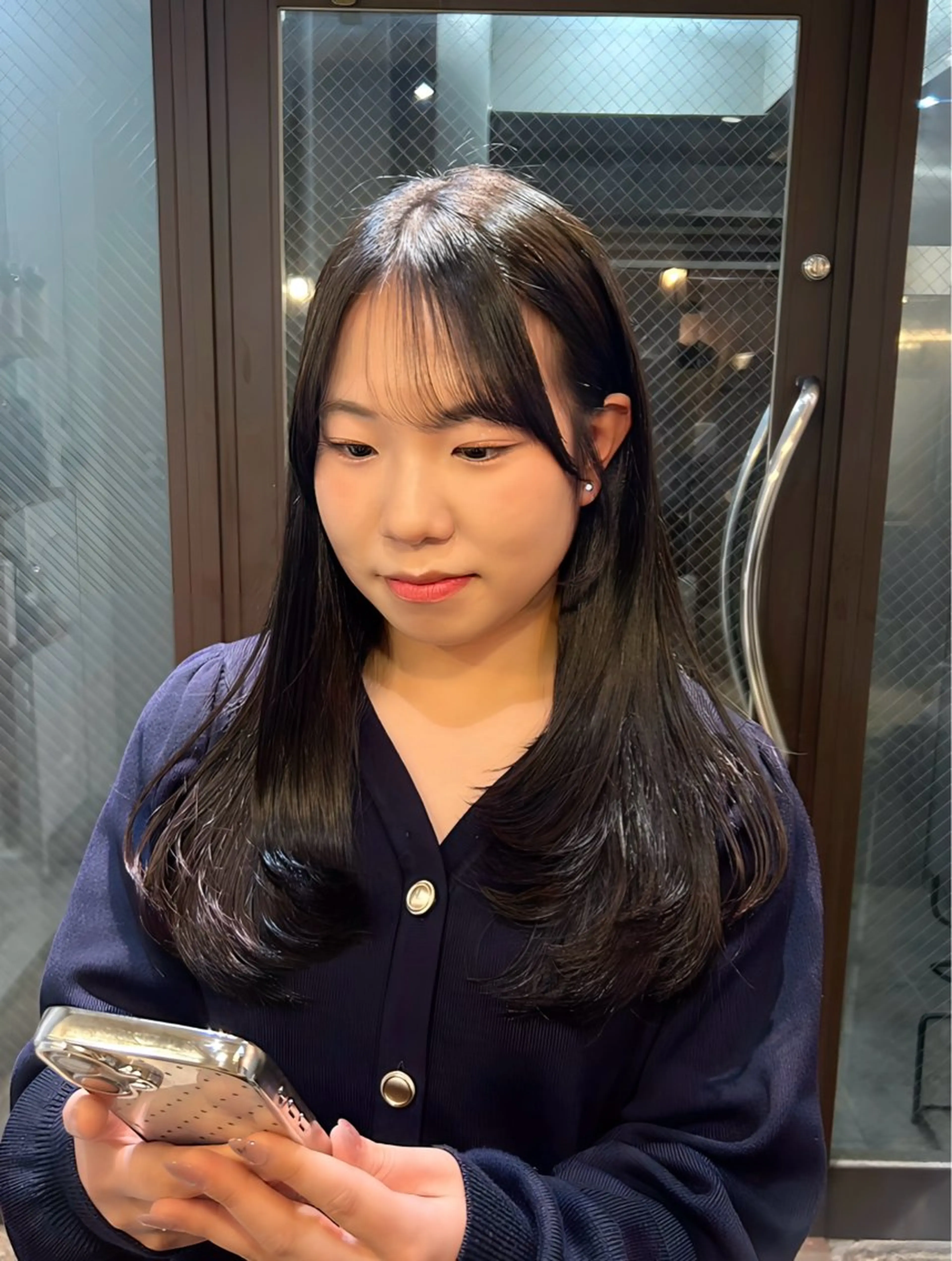 ロング カット bleach/ mana🎀🤍のヘアスタイル