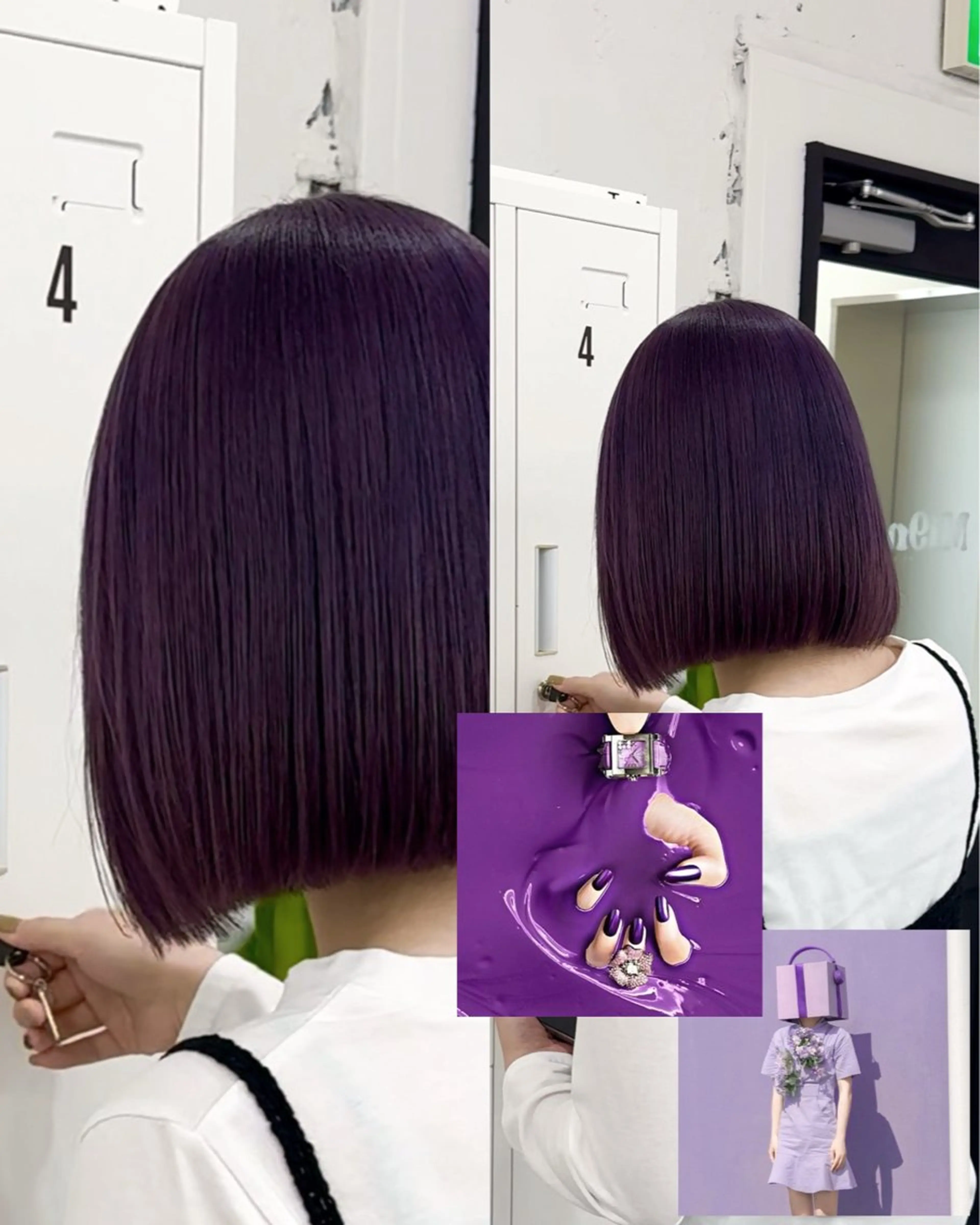 ミディアム Mi9nonbyRAFTOKYO所属・RAF Yunaのヘアスタイル