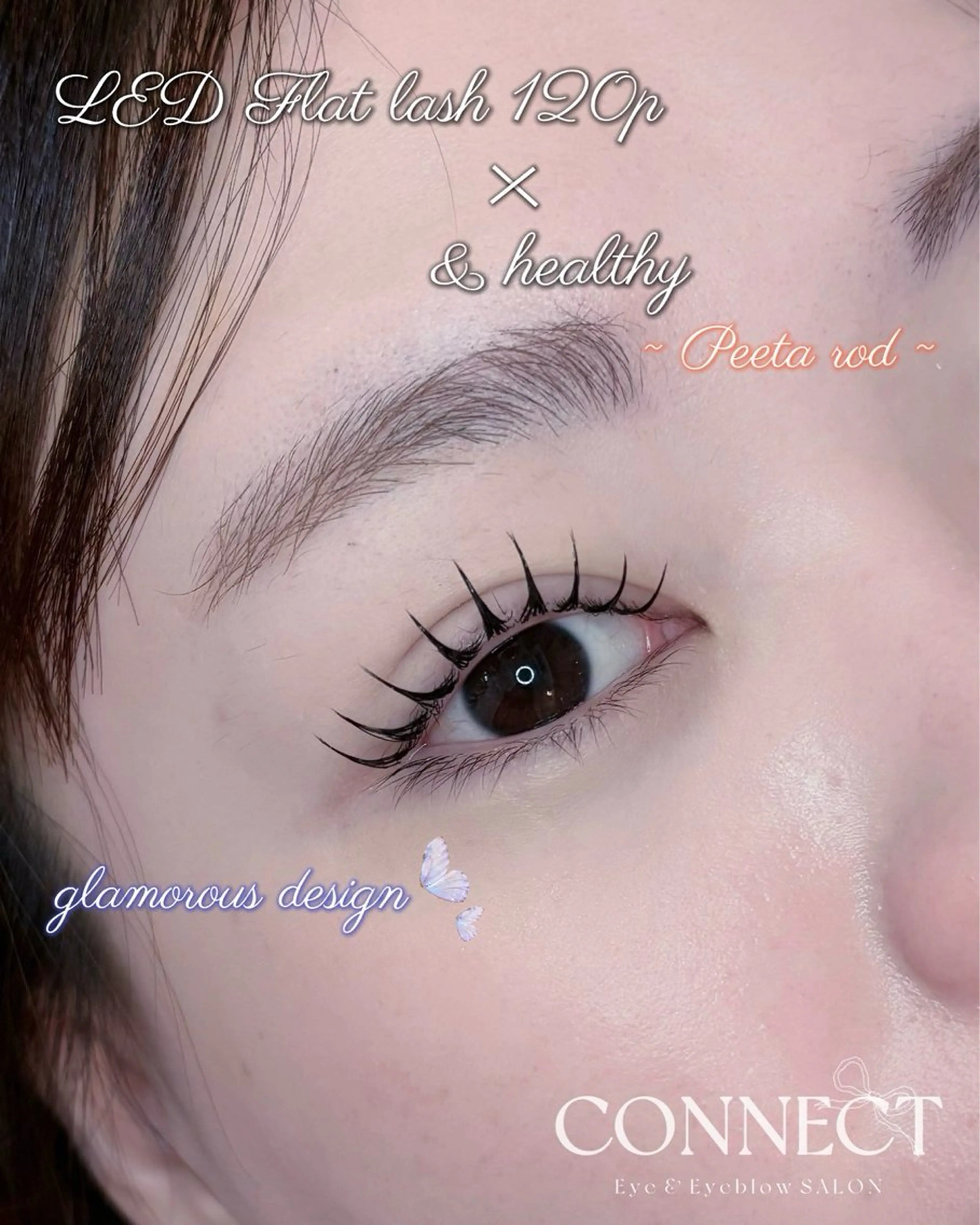 マツエク・マツパ CONNECT所属・🎀CONNECT COCO🎀のマツエク・マツパデザイン