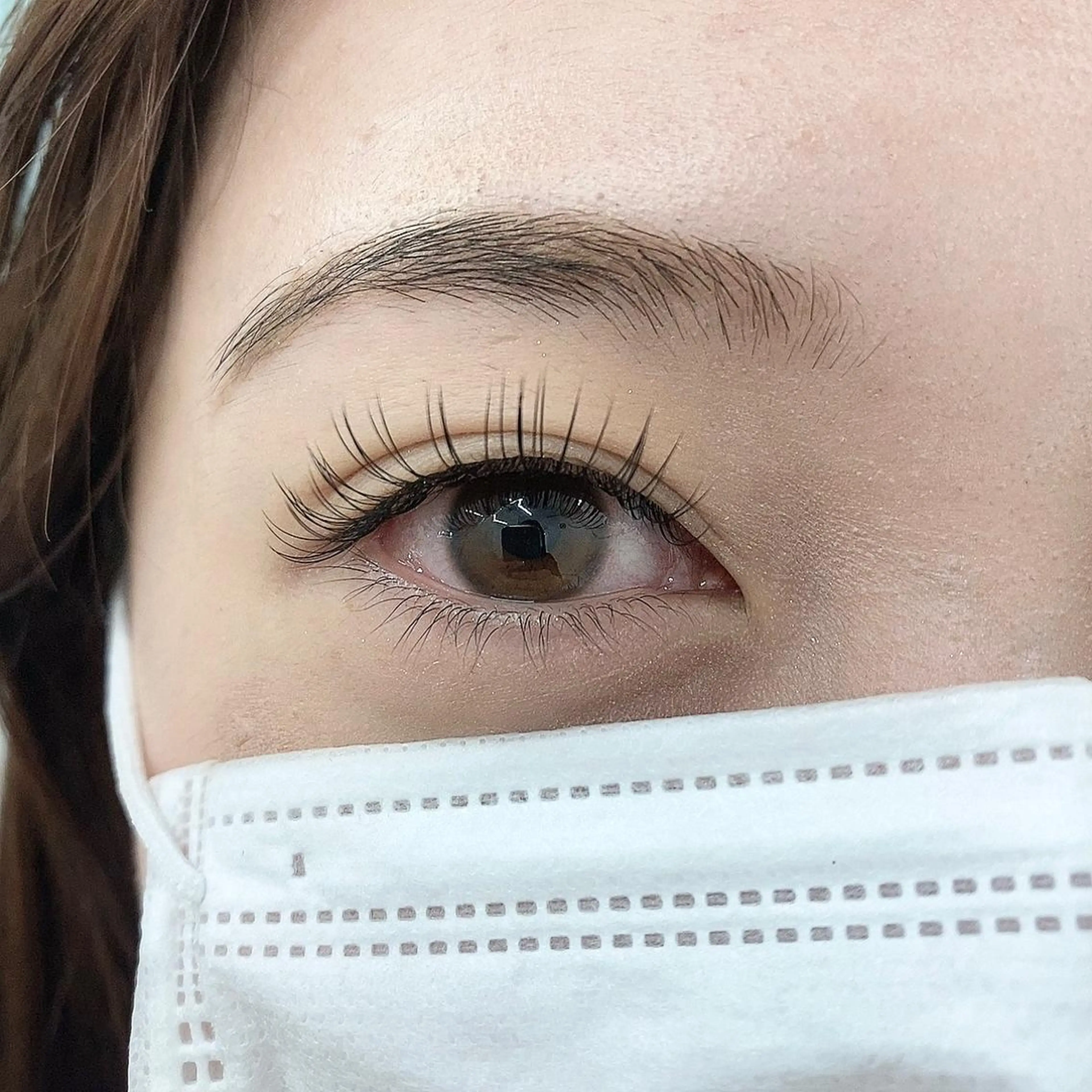 マツエク・マツパ Cカール フラットラッシュ マキア和歌山岩出店 山本津季のマツエク・マツパデザイン