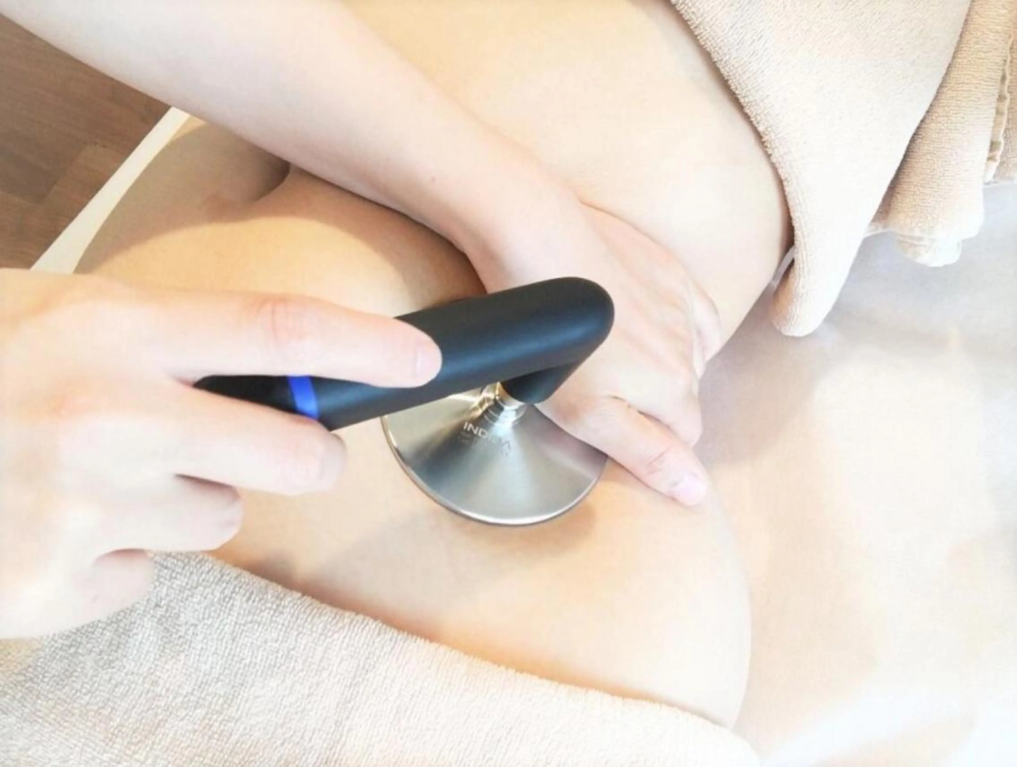 ☘️初回限☘️【パーソナルINDIBA90ゲルマ温浴&オイルトリートメント付✨】特別価格👍🏻痩身、冷え性、肩こり⭕️の写真