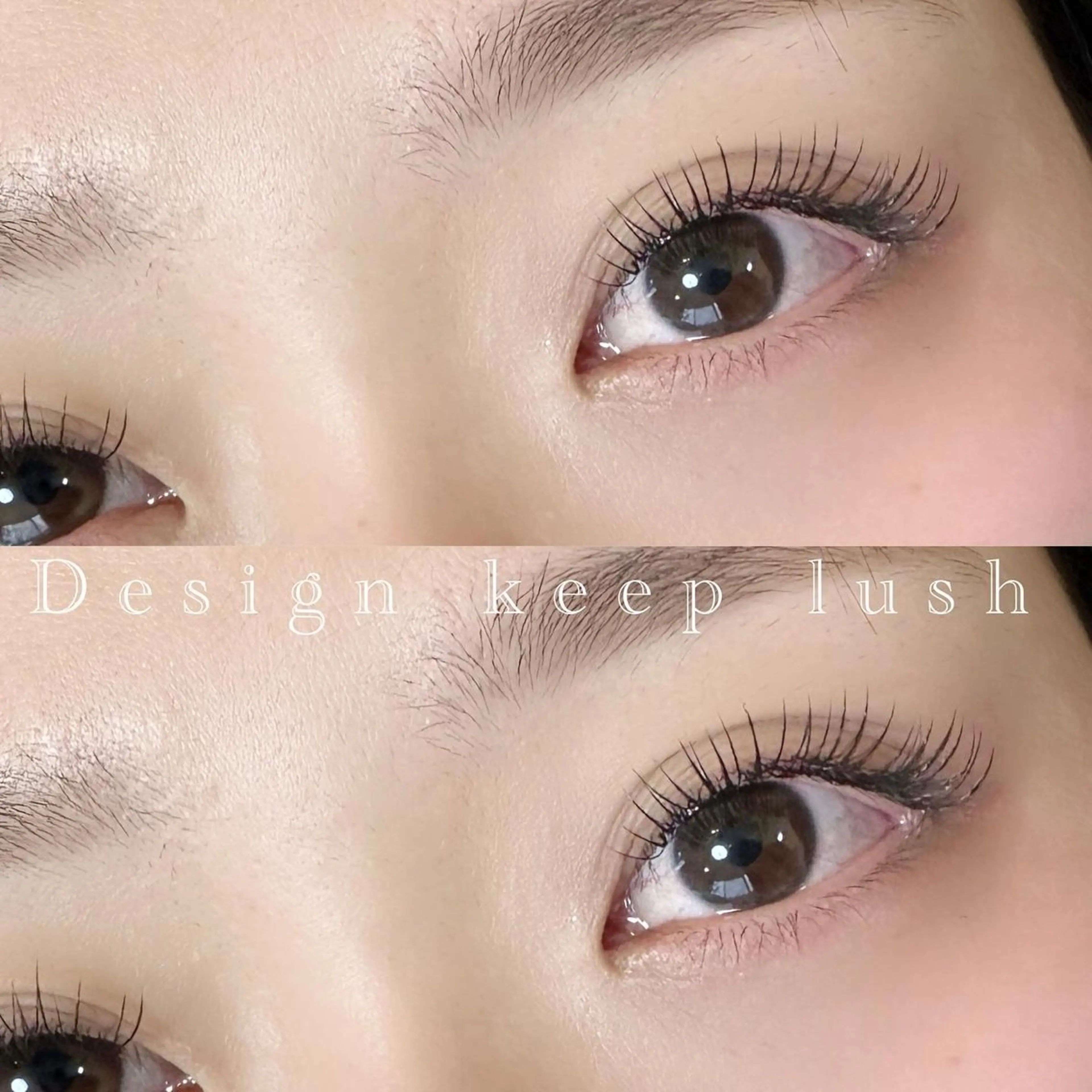 新技術❕3倍長持ちエクステ！デザインキープラッシュ❤️‍🔥ナチュラルコース✨160本まで※シングル80​〜​100本相当の写真