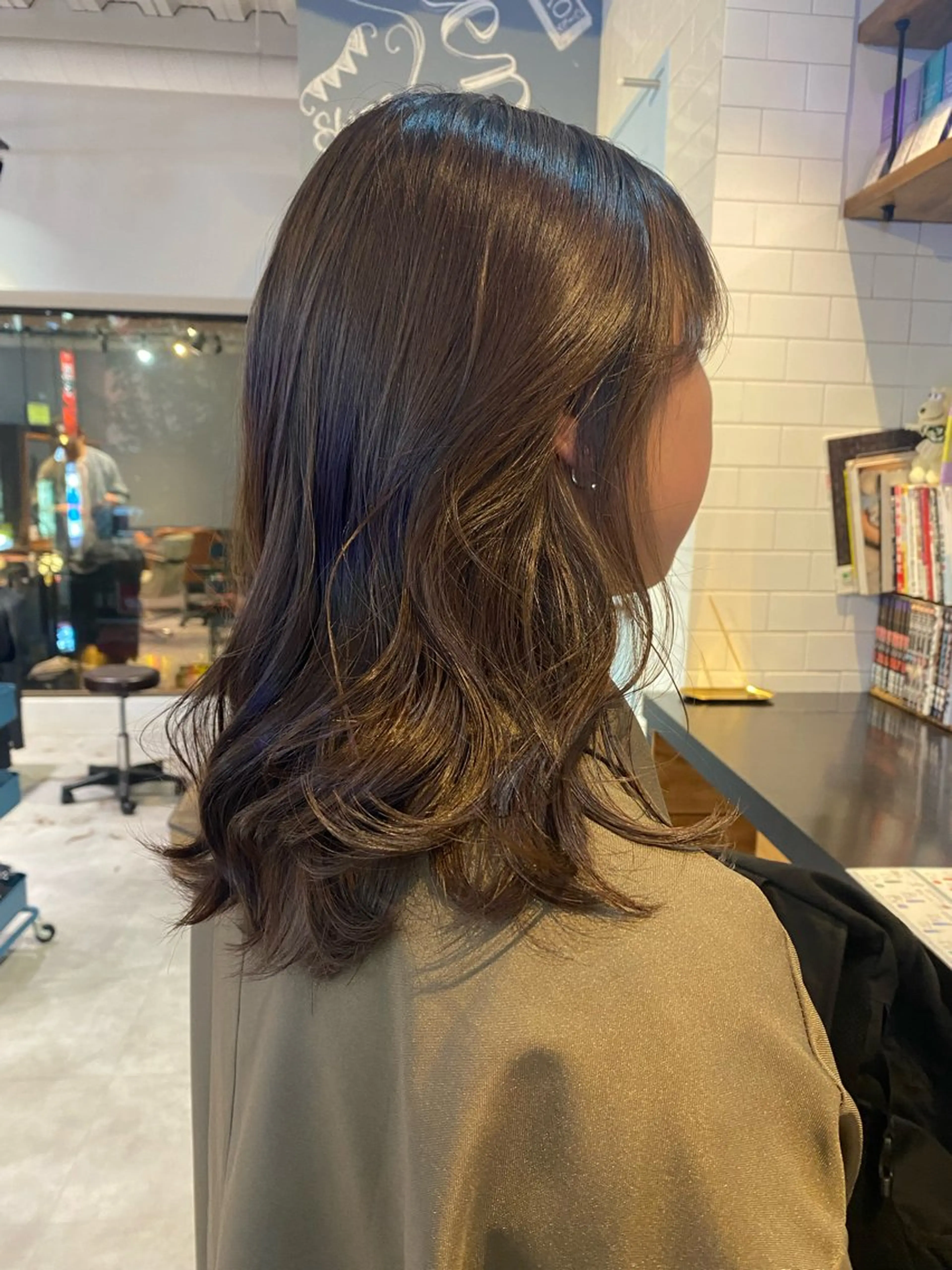 ミディアム GO TODAY SHAiRE SALON 原宿Stella店所属・𓍯柔らかhair 𓍯 yukinoのヘアスタイル