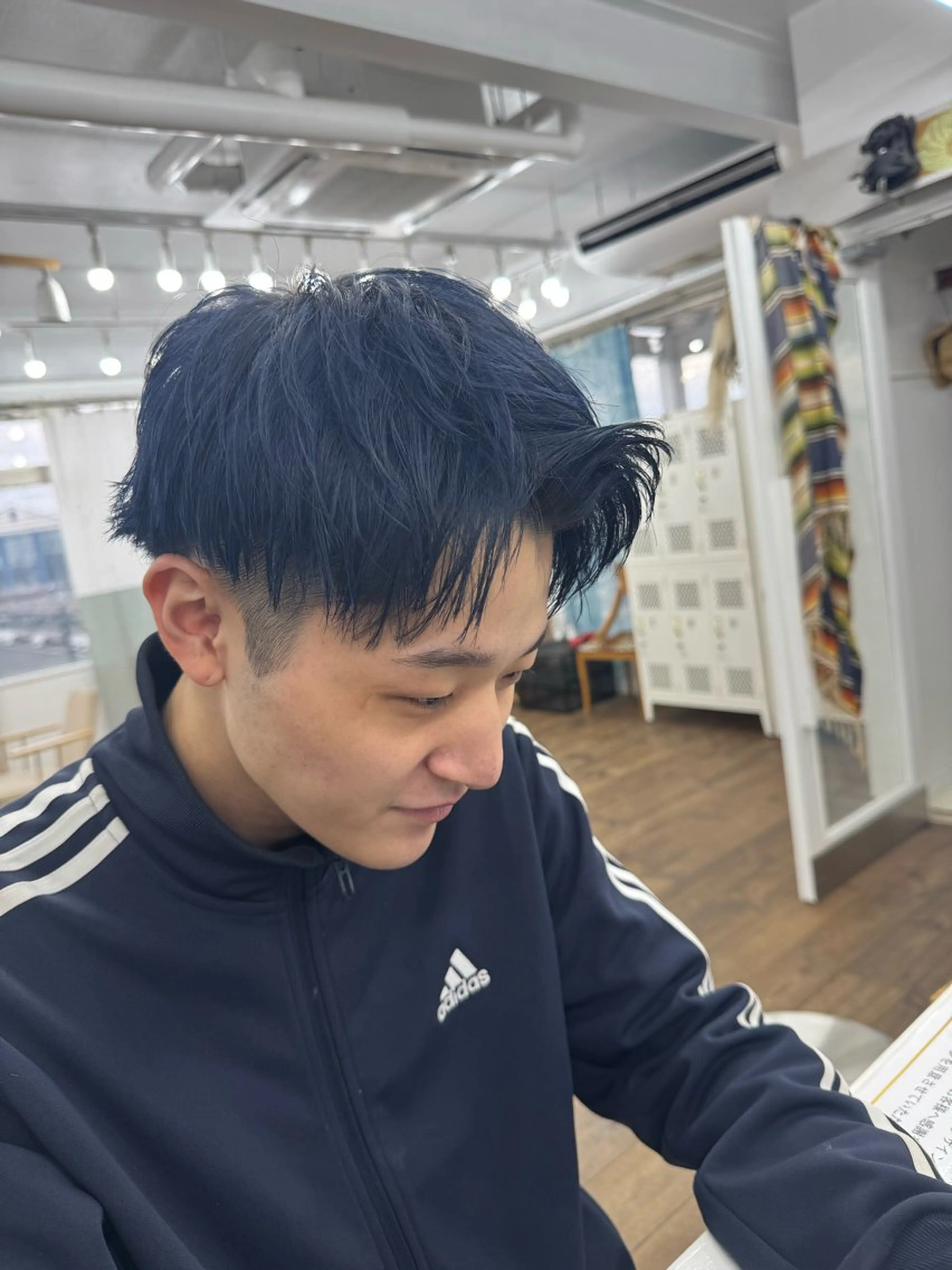 ショート カラー メンズ カット ヘアカラー メンズ特化サロン ユウヘイのヘアスタイル