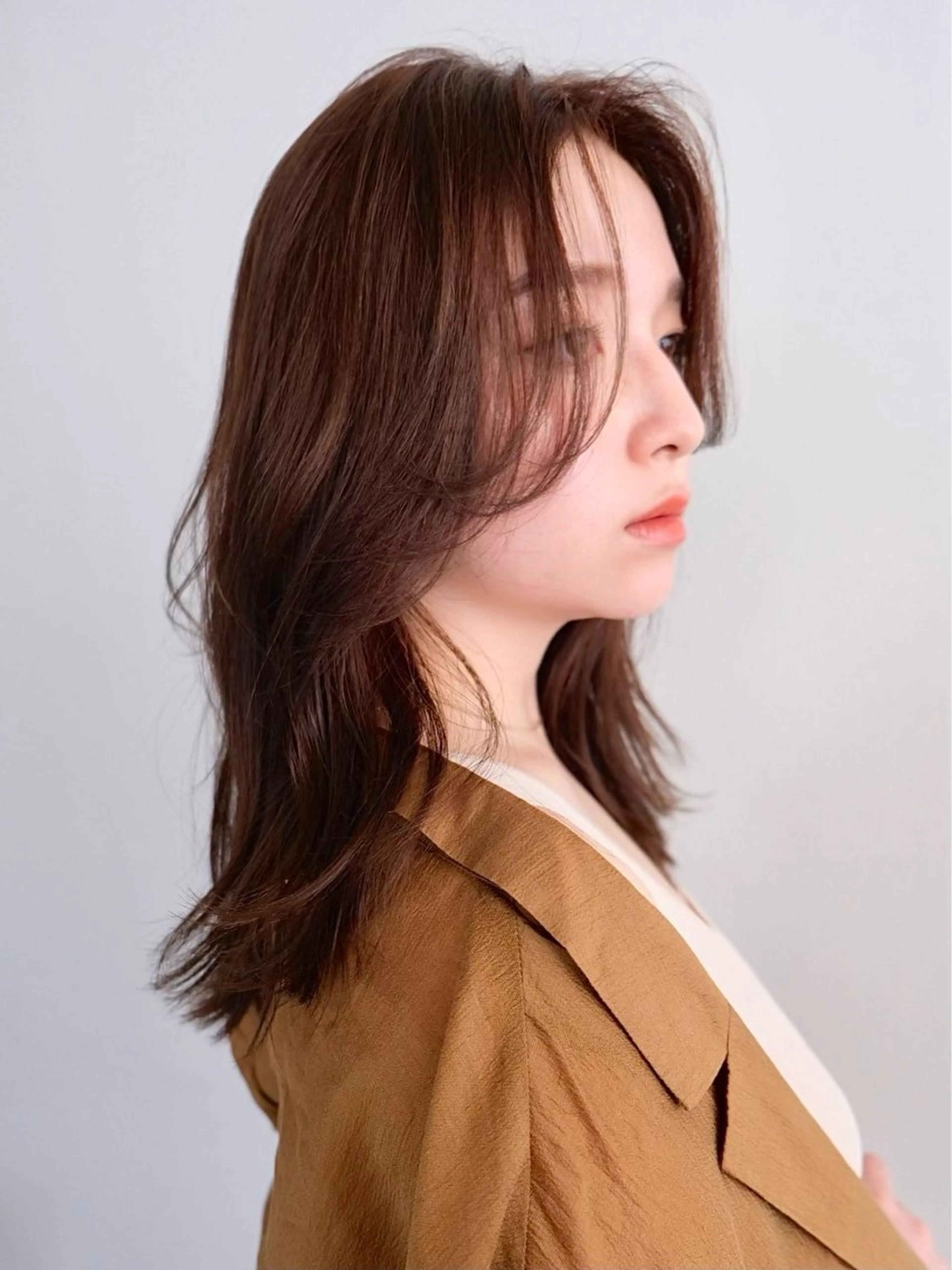 セミロング ryona🎀 /レイヤーカットのヘアスタイル