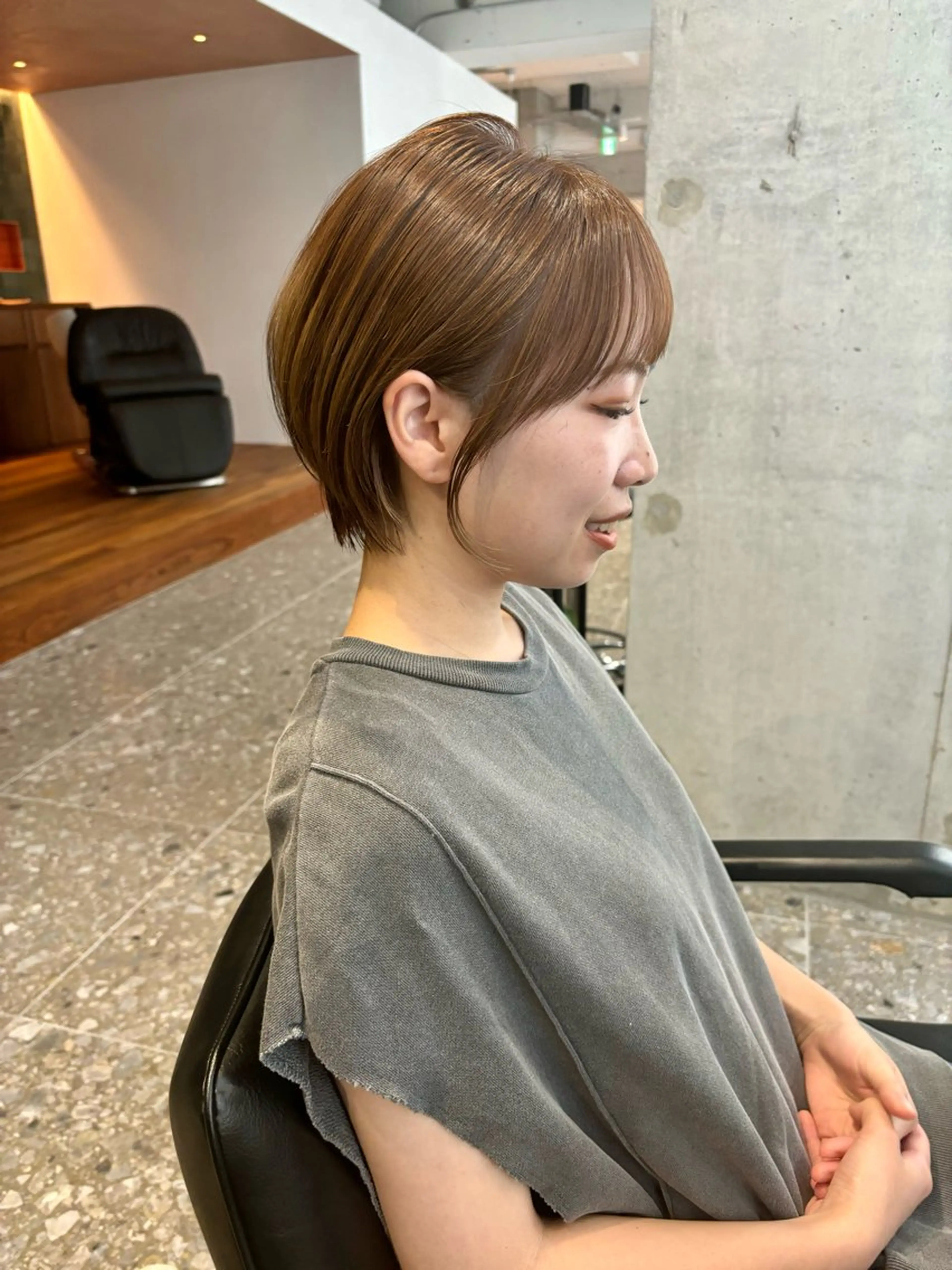 ショート ショートボブ／川崎 子安健太のヘアスタイル