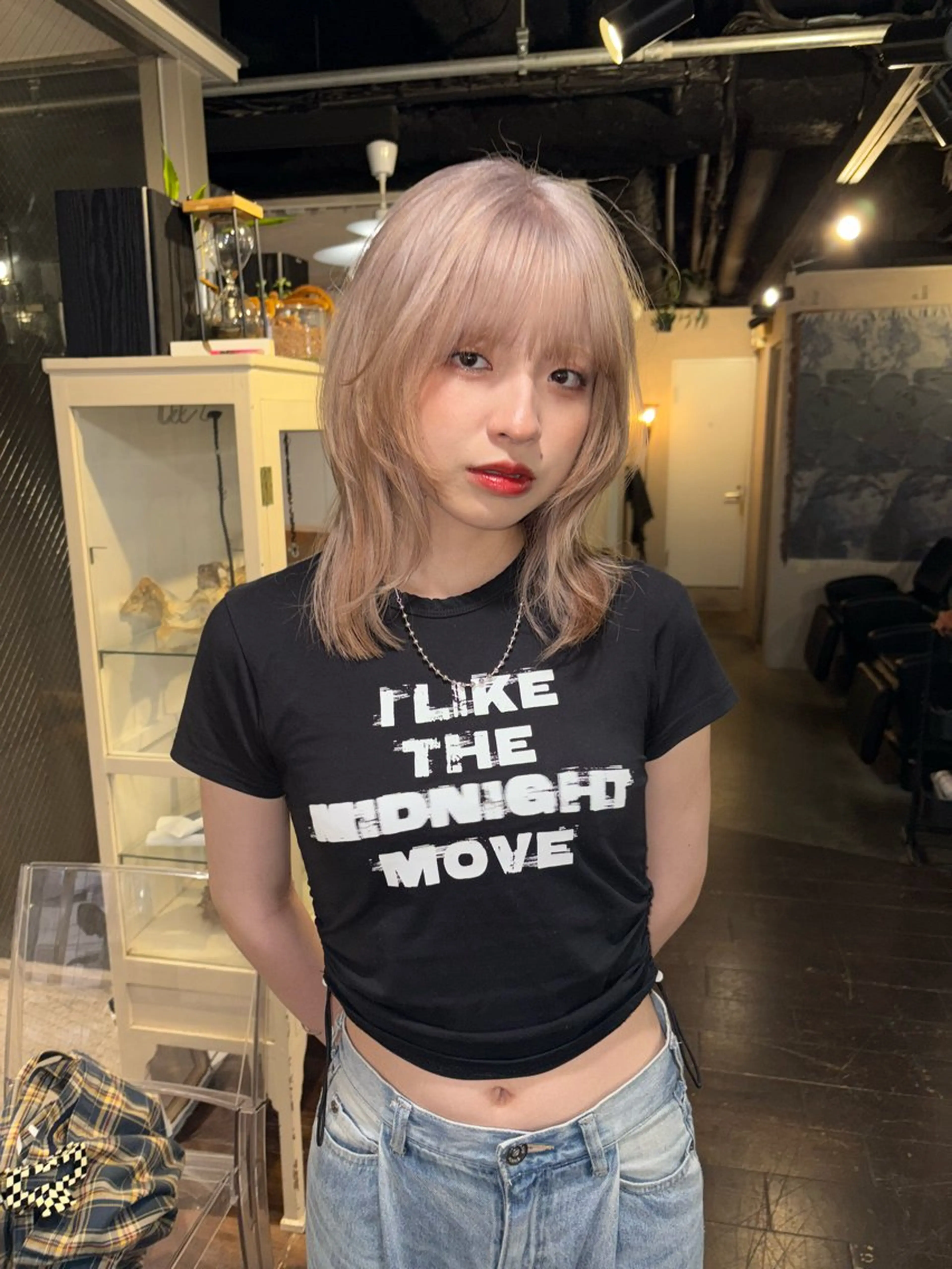 ミディアム ヘアカラー givet所属・心斎橋/デザインカラ ー/海外風/ナツミのヘアスタイル