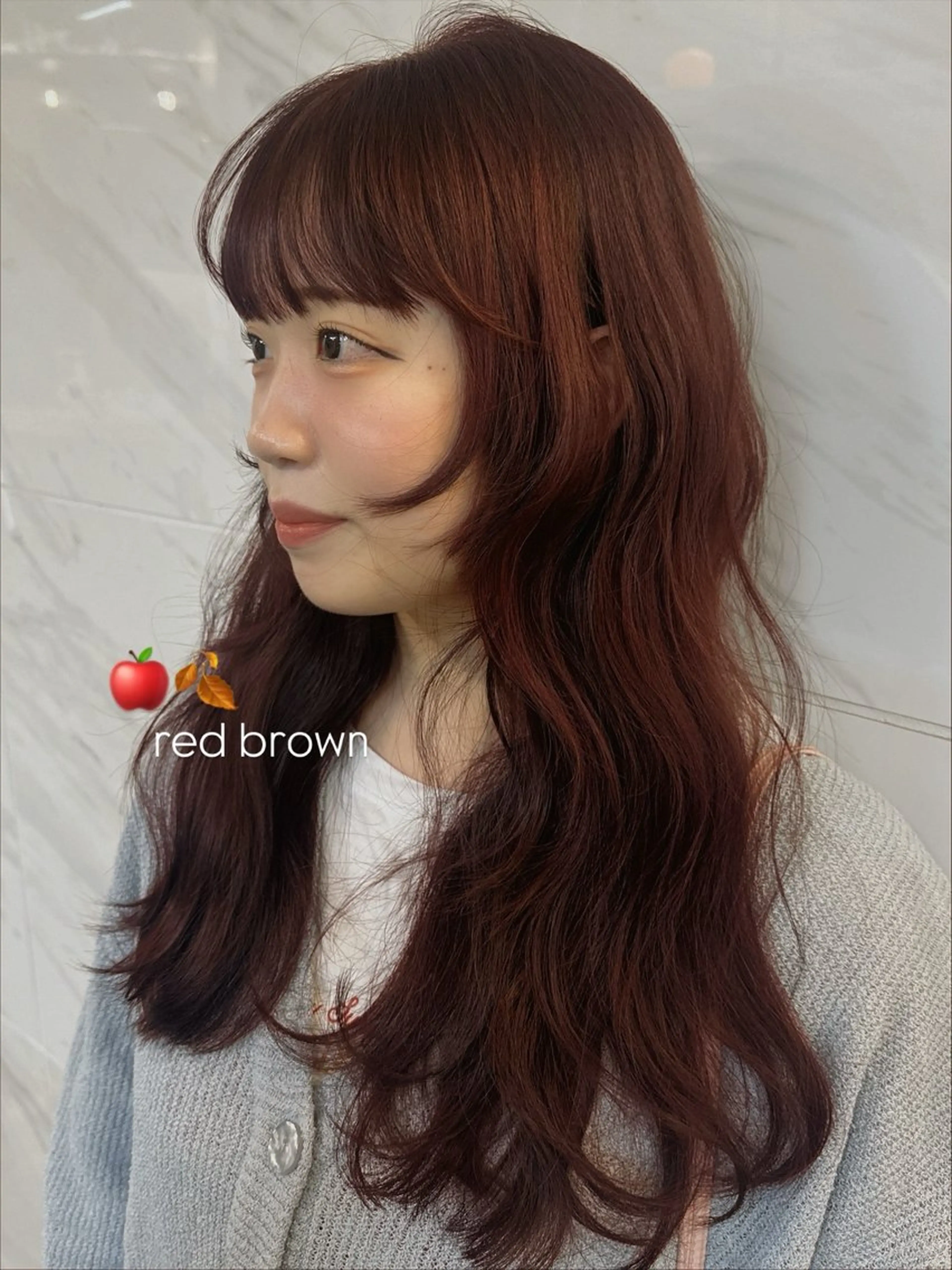 ロング カラー カット ヘアカラー Pocket仙台 💚モエリのヘアスタイル