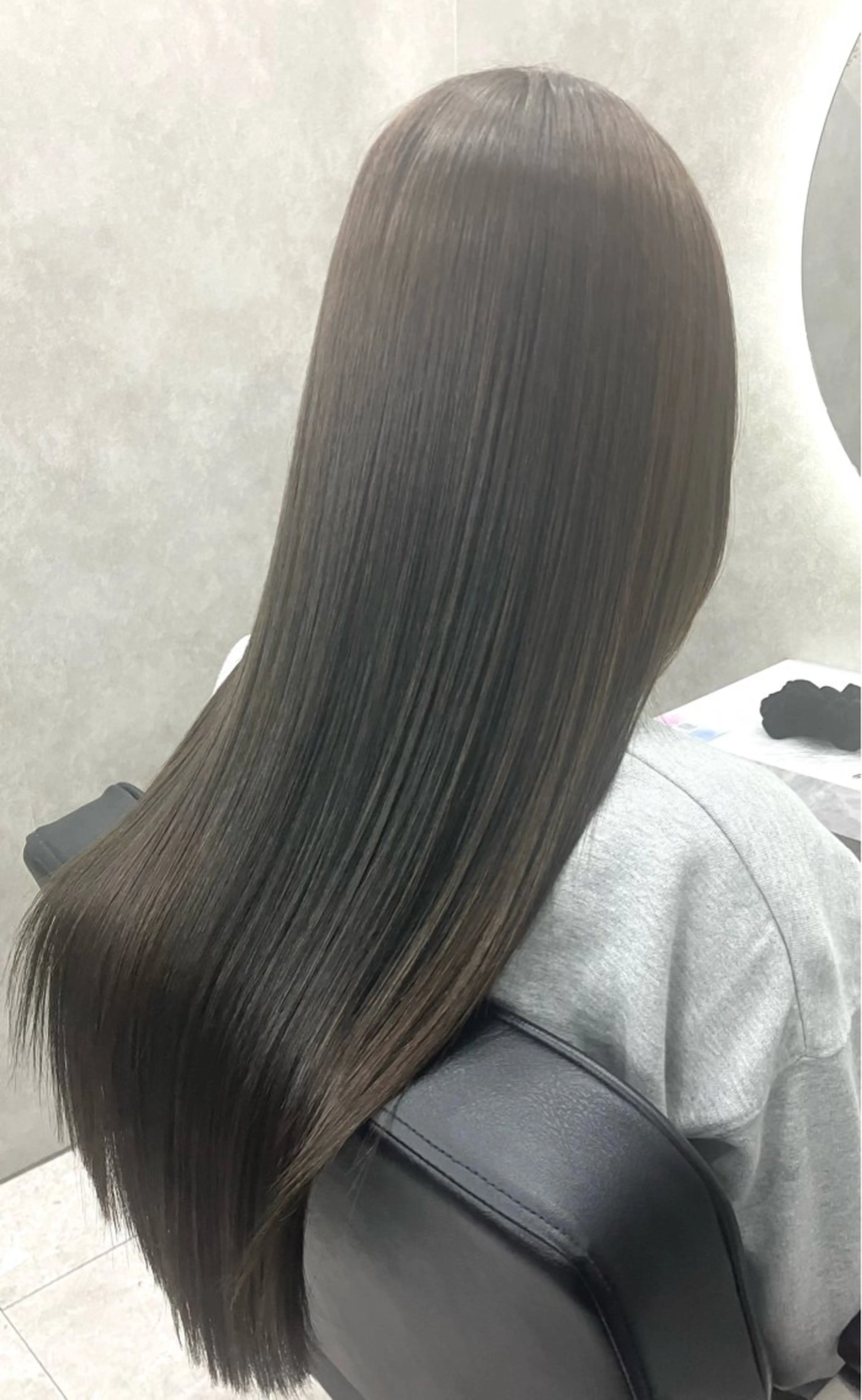 （2回目以降特別クーポン）透明感カラー➕サラサラ2ステップトリートメントの写真