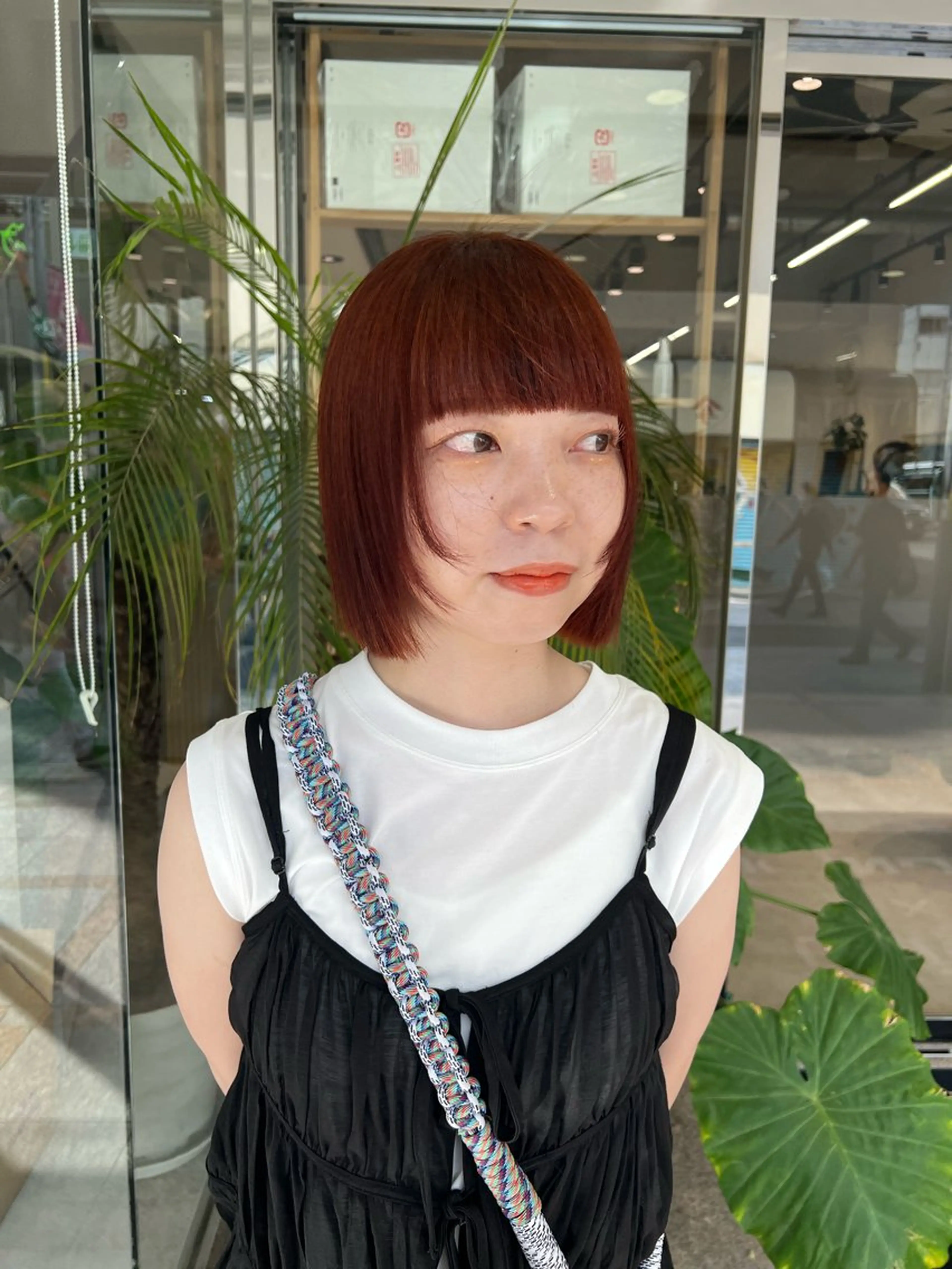 ショート カラー 透明感カラー/ボブ / MARIE🍇のヘアスタイル