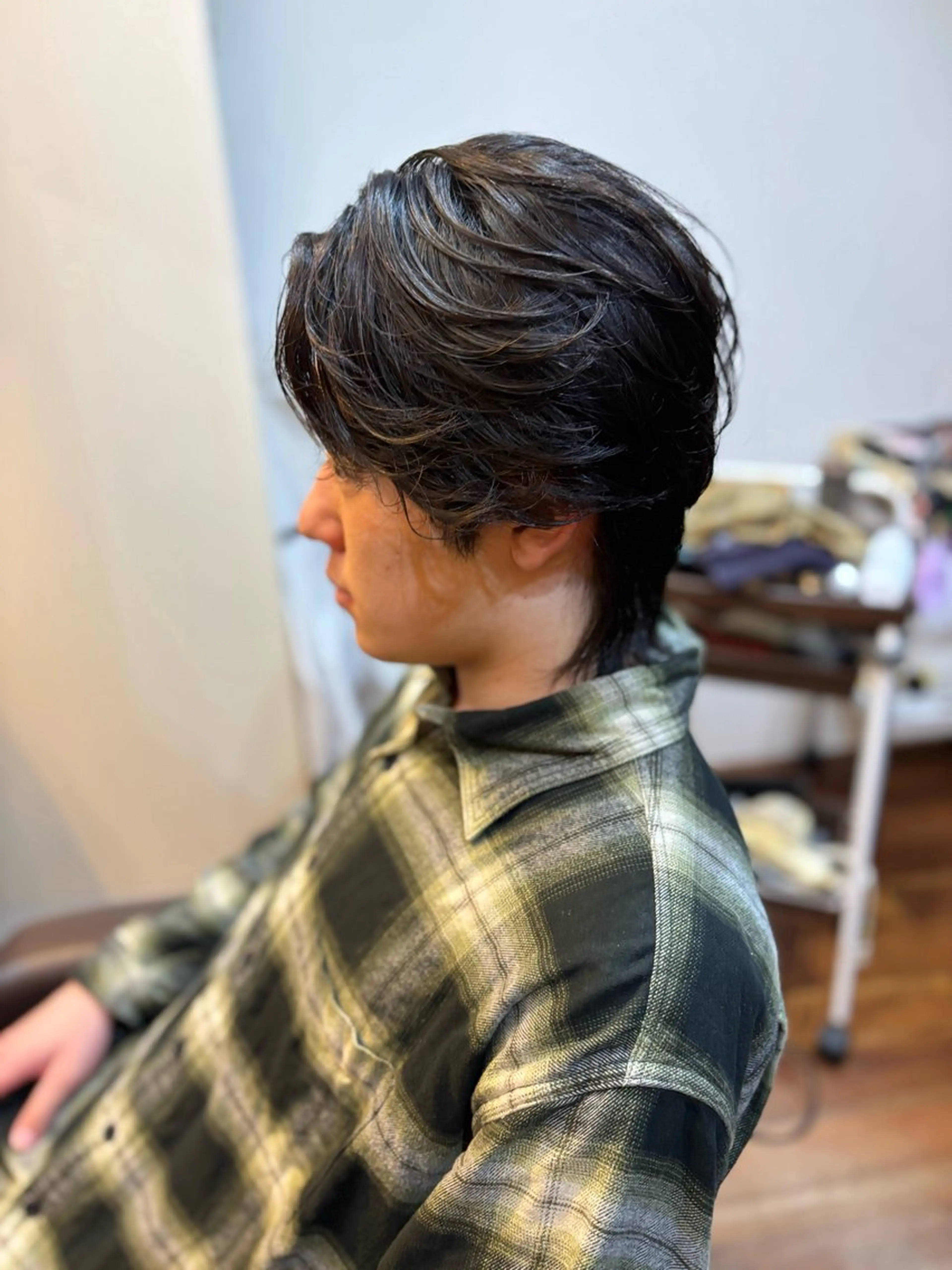 【🔥技術保証付🔥】メンズカット + 選べるパーマ (波巻き/ツイスパ/スパイラル/緩め)の写真