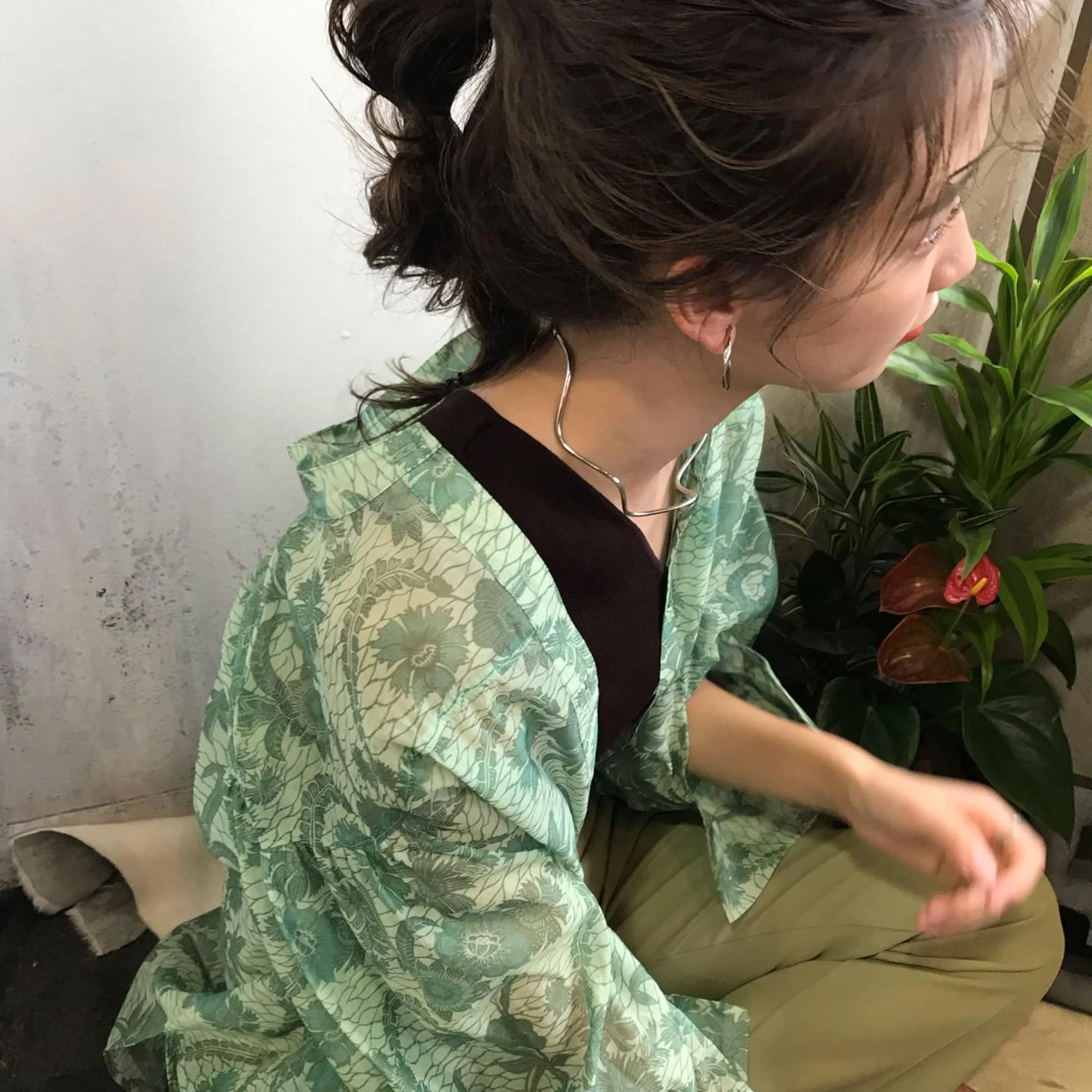 セミロング ヘアセット 韓国 / 中国ヘア 🦋Noniのヘアスタイル