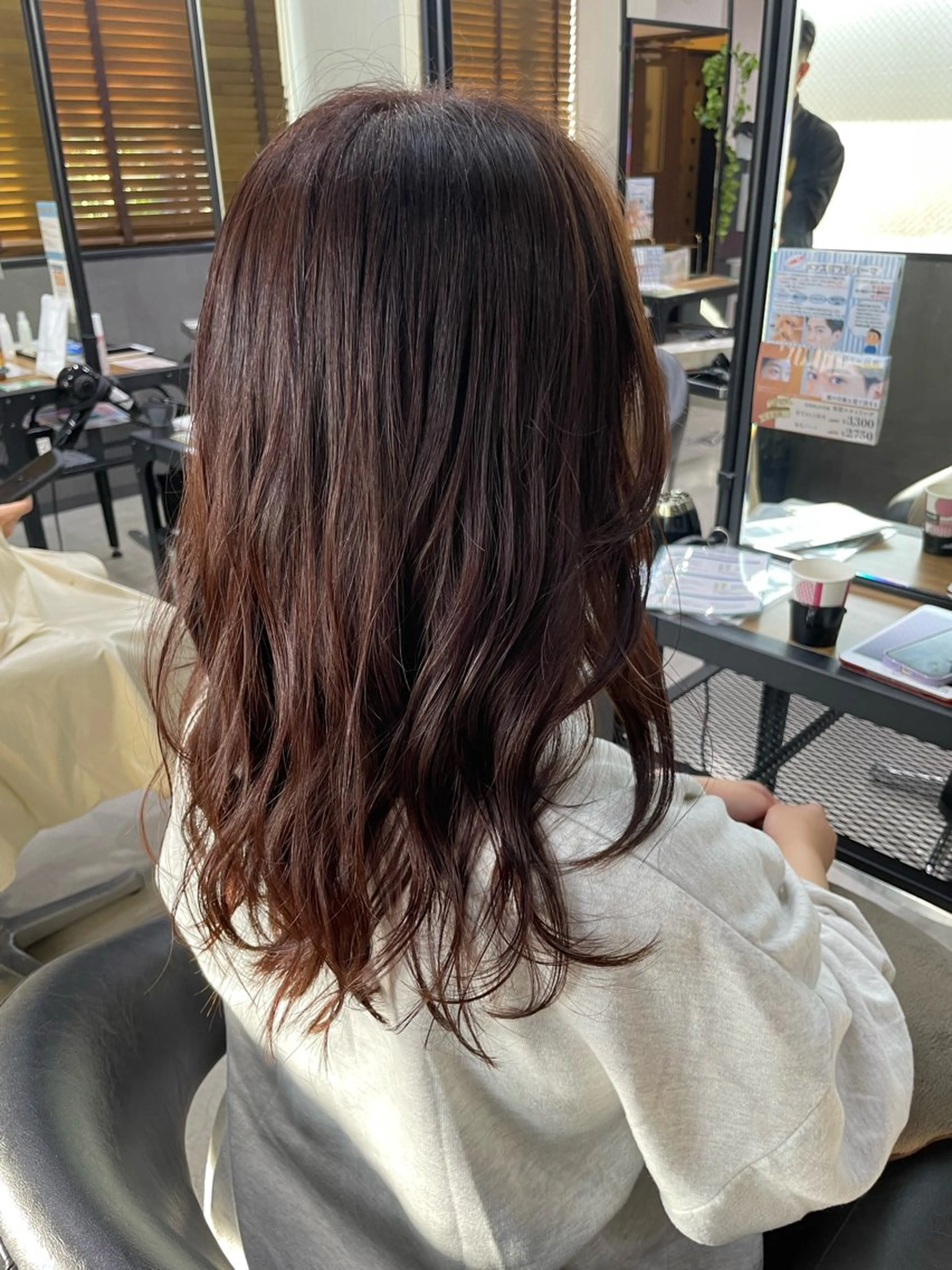 ロング カラー 井手 伸哉のヘアスタイル