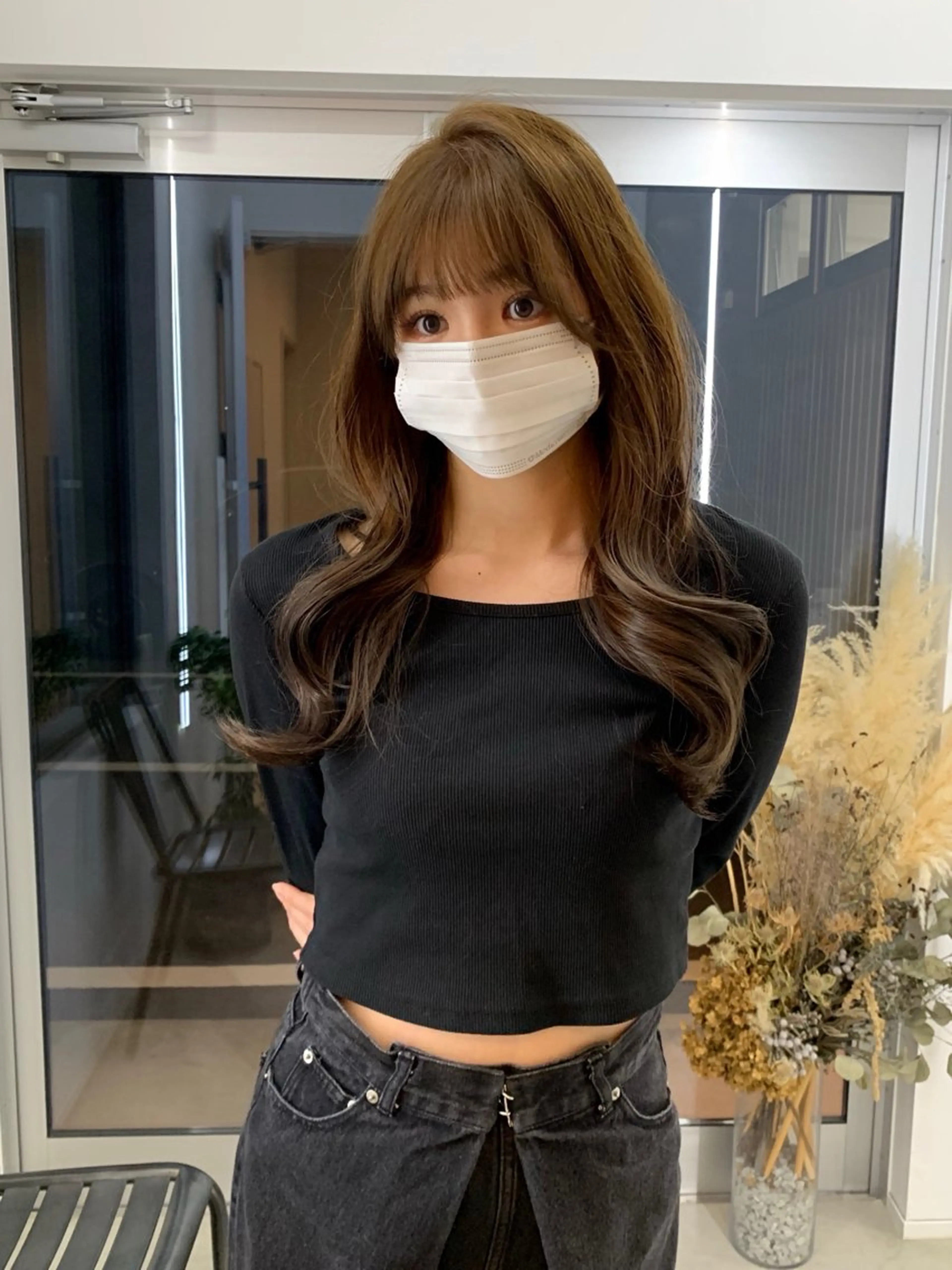 ロング カラー kanon hair所属・新木 愛花のヘアスタイル