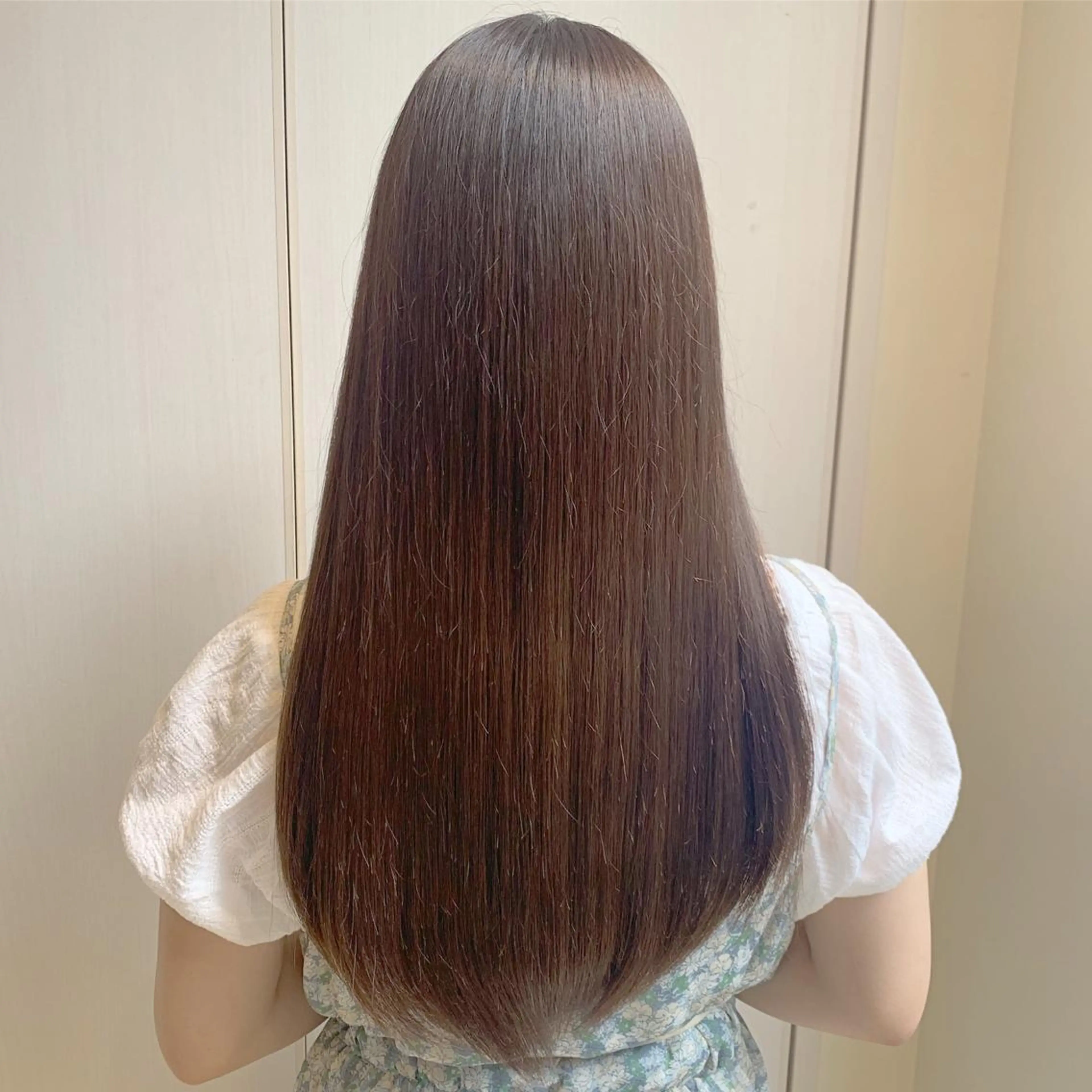 ロング トリートメント カット 縮毛矯正 トリートメント 💖レイヤー×美髪 💖momoのヘアスタイル