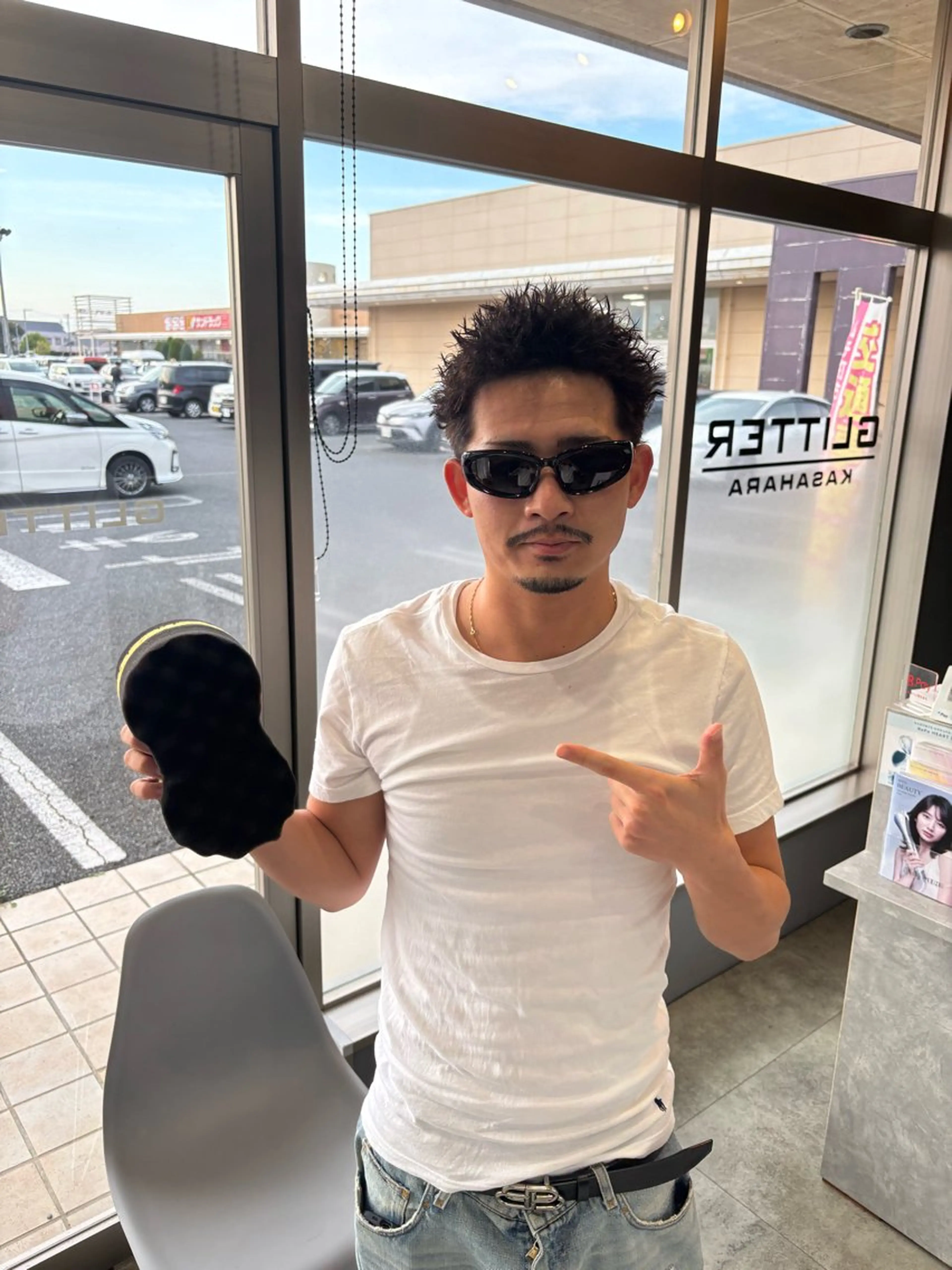 ショート パーマ メンズ メンズパーマ メンズツイストパーマ ツイストパーマ カット パーマ ✂︎GLITTER ✂︎東ヶ崎　湧✂︎のヘアスタイル