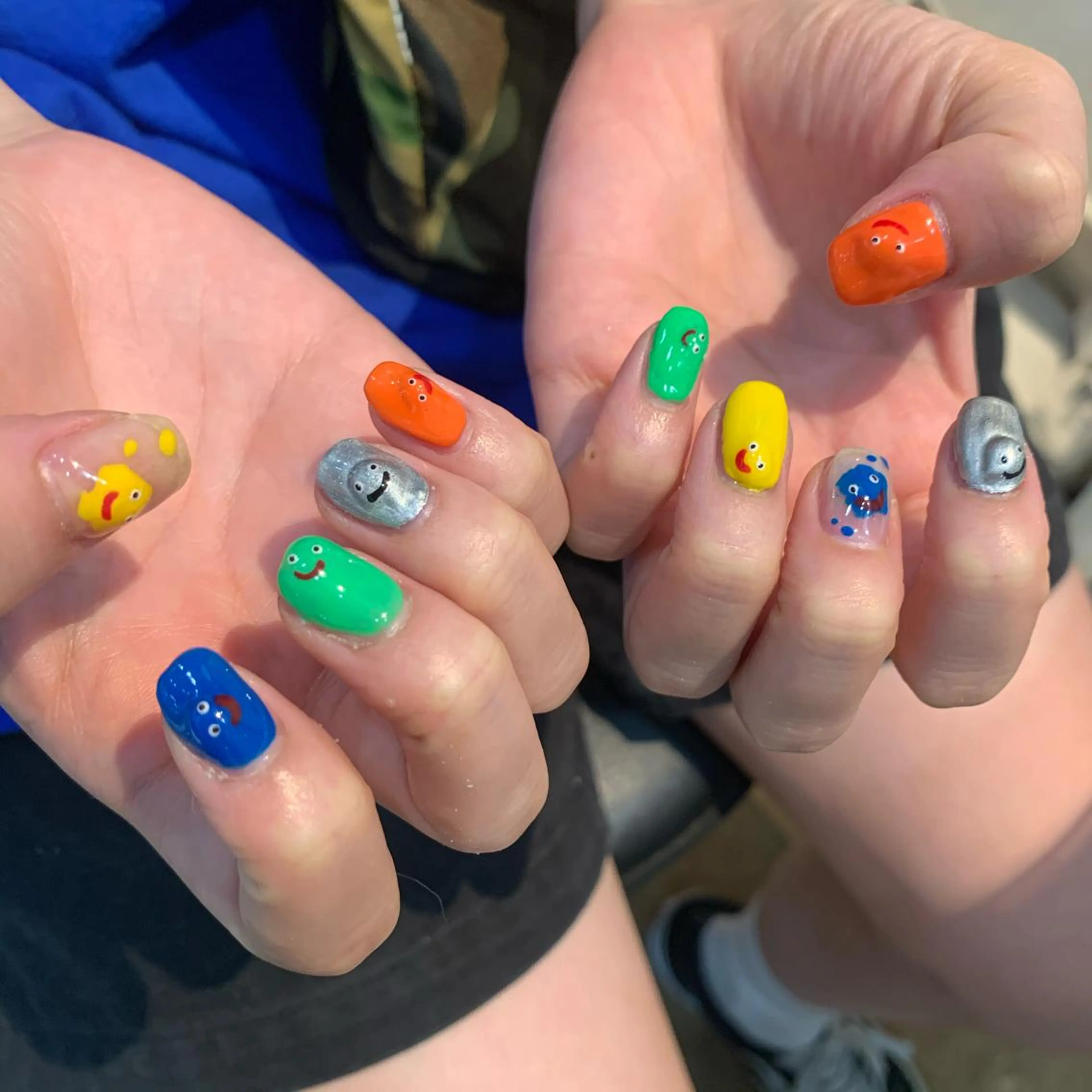 ネイル AMI ウルフパーマ/メンズのヘアスタイル