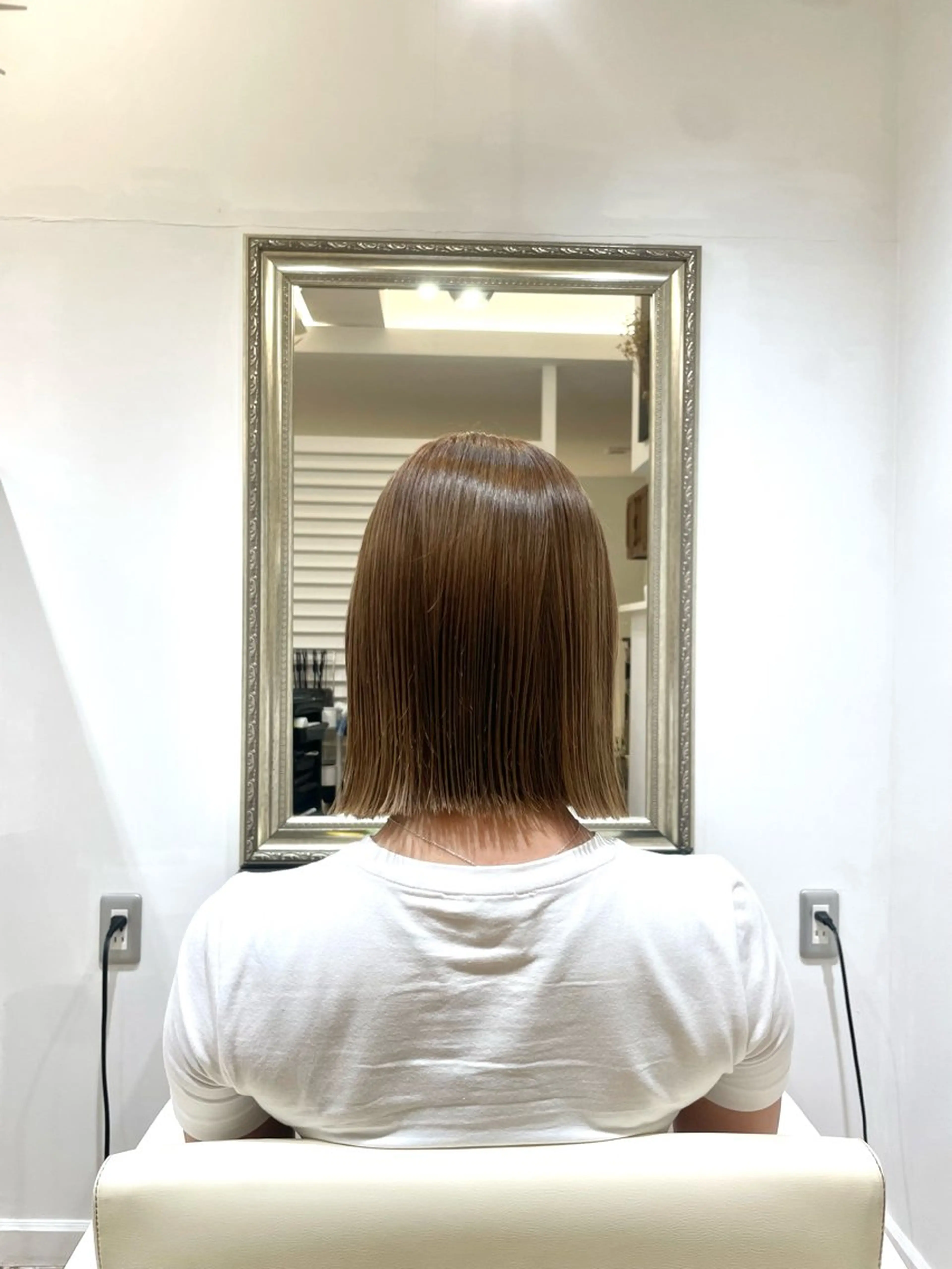 ショート 切りっぱなしボブ ボブ eternal所属・松浦 愛利花のヘアスタイル