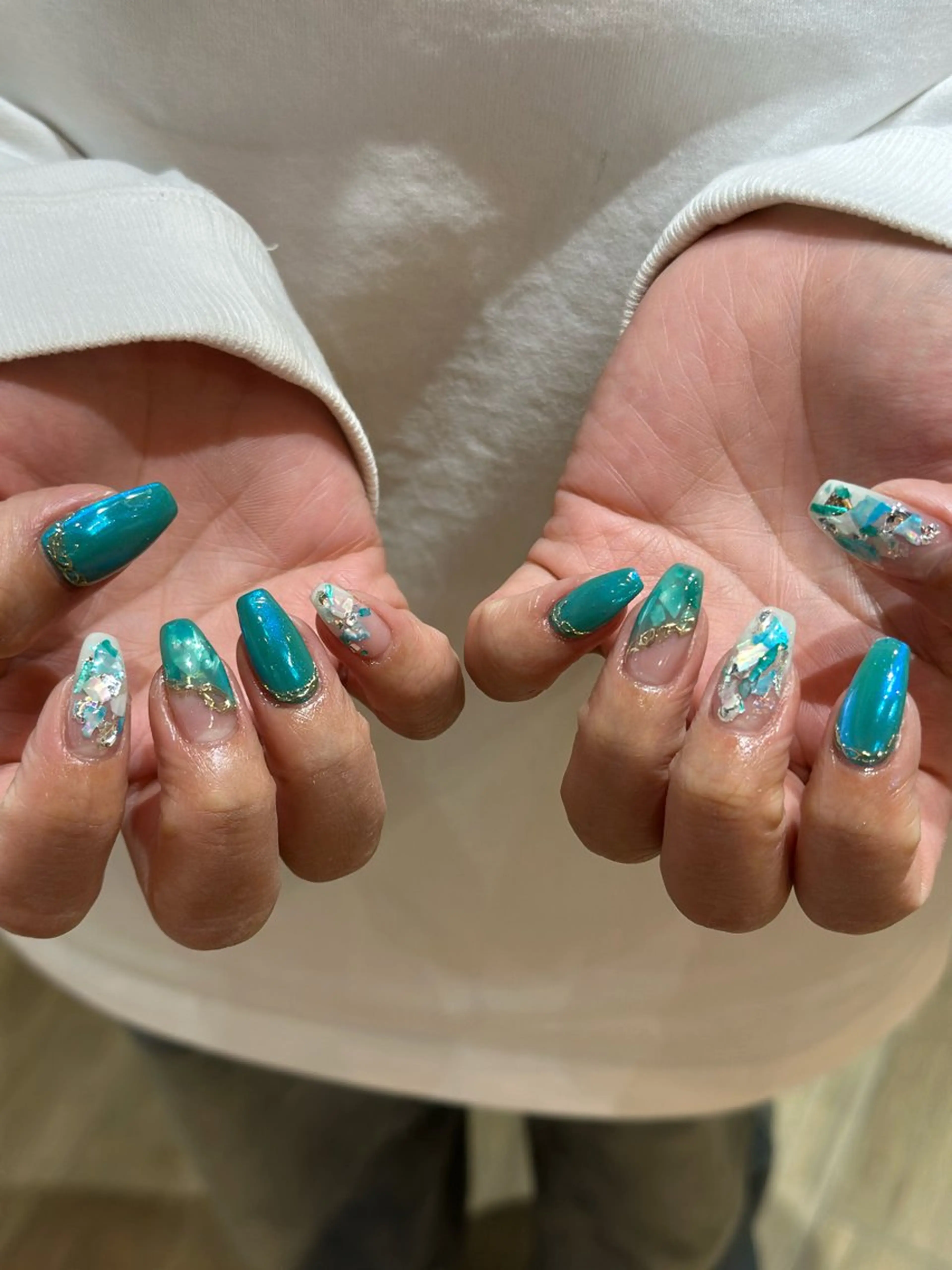 ネイル ハンドネイル 松永 稚奈のネイルデザイン