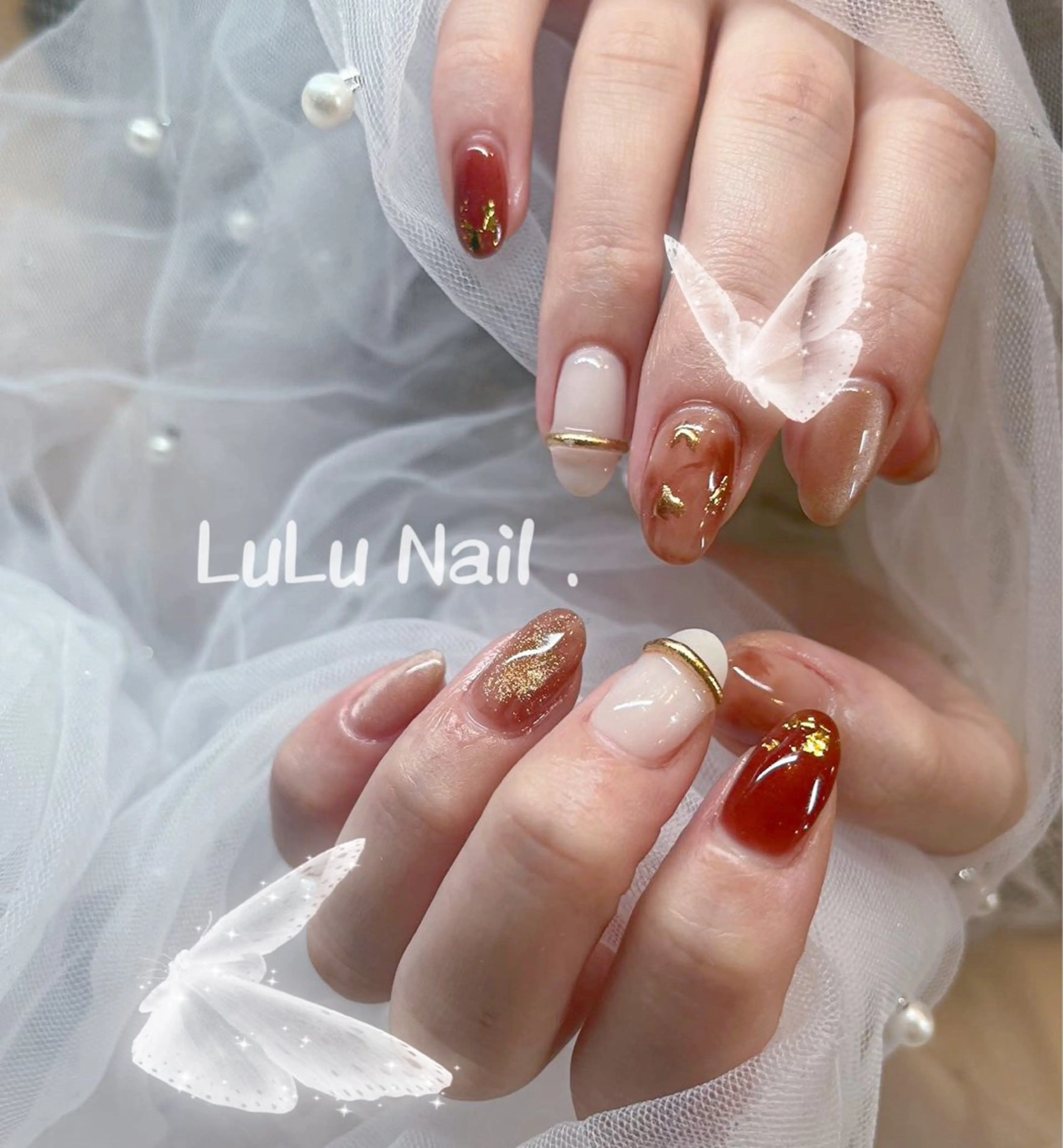 ネイル ハンドネイル LULU Nail  Salon 新宿所属・LU LU NailSalonのネイルデザイン