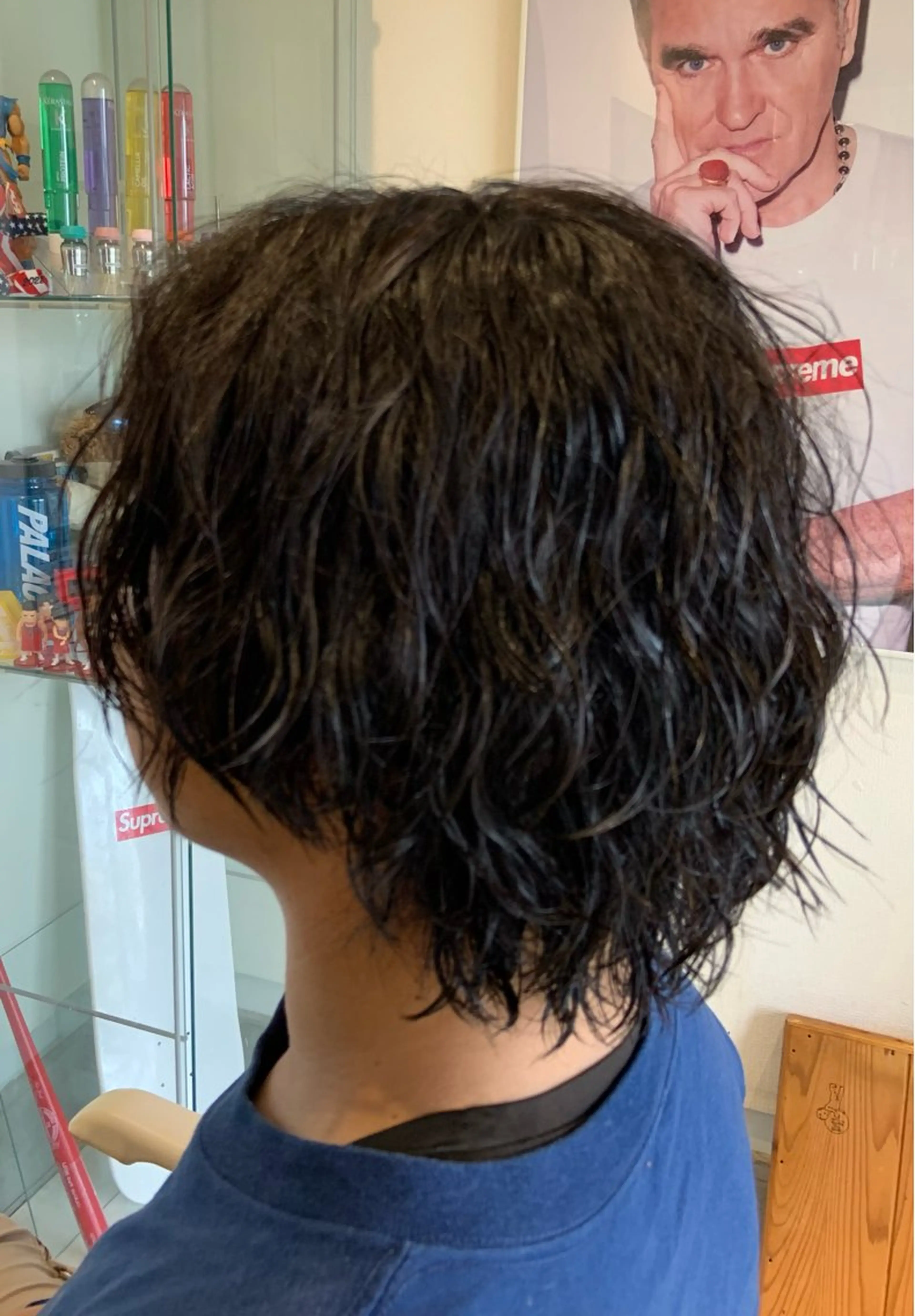 パーマ メンズ 原谷 一成のヘアスタイル