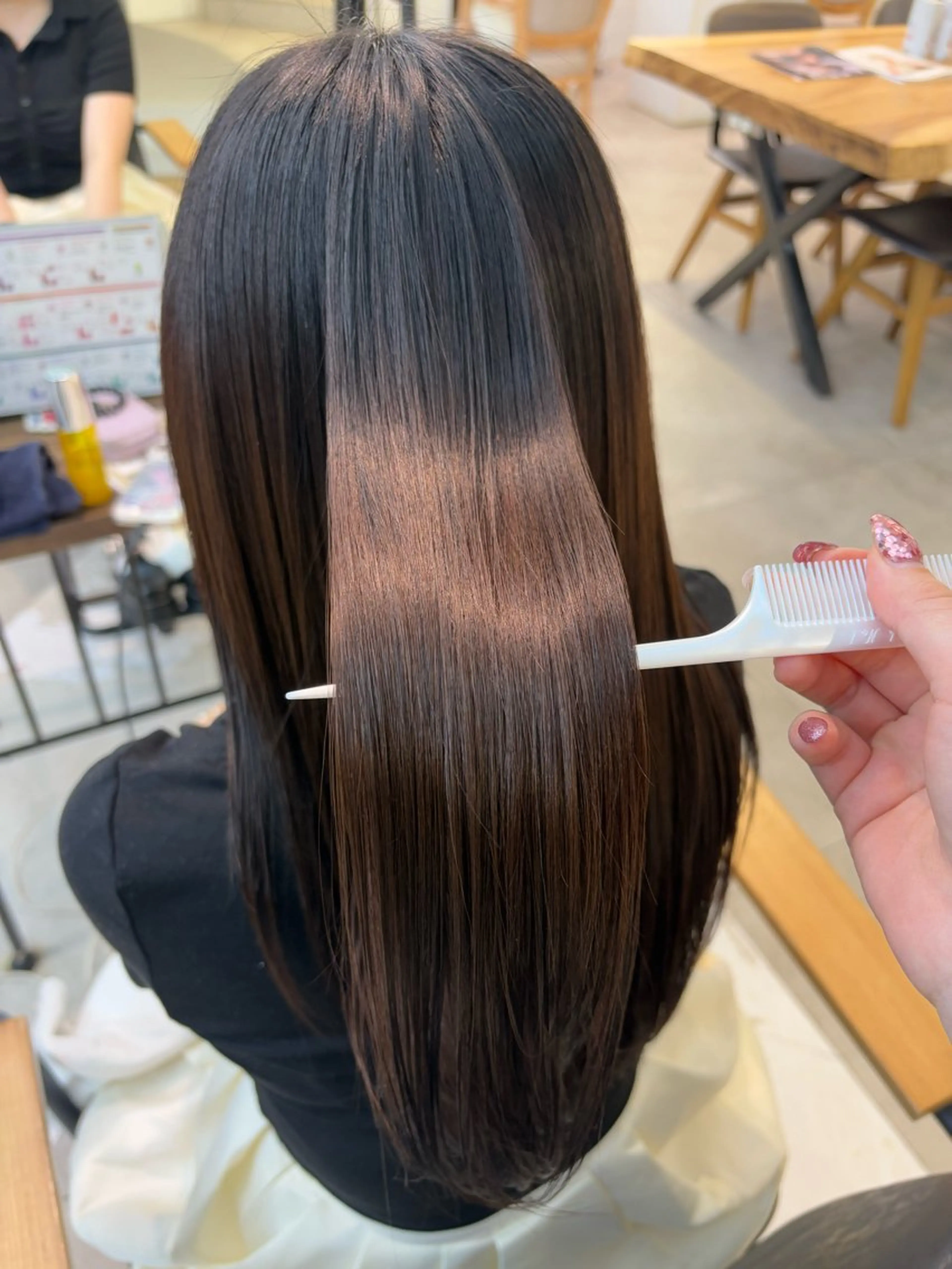 暖色ハイトーン/ moe🍒✨❤️のヘアスタイル