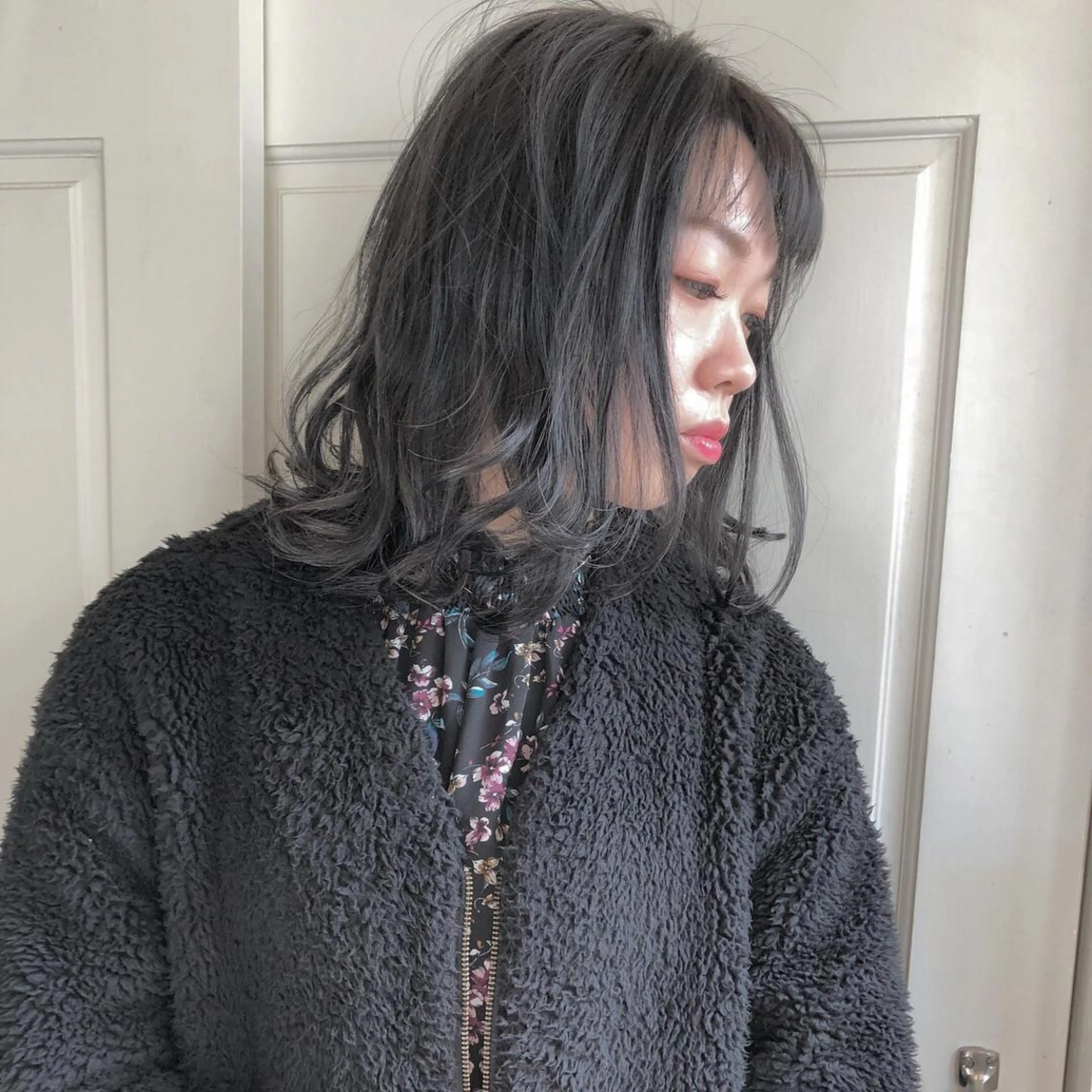 ミディアム 🌸ハイトーン 新田　廉 🌸のヘアスタイル