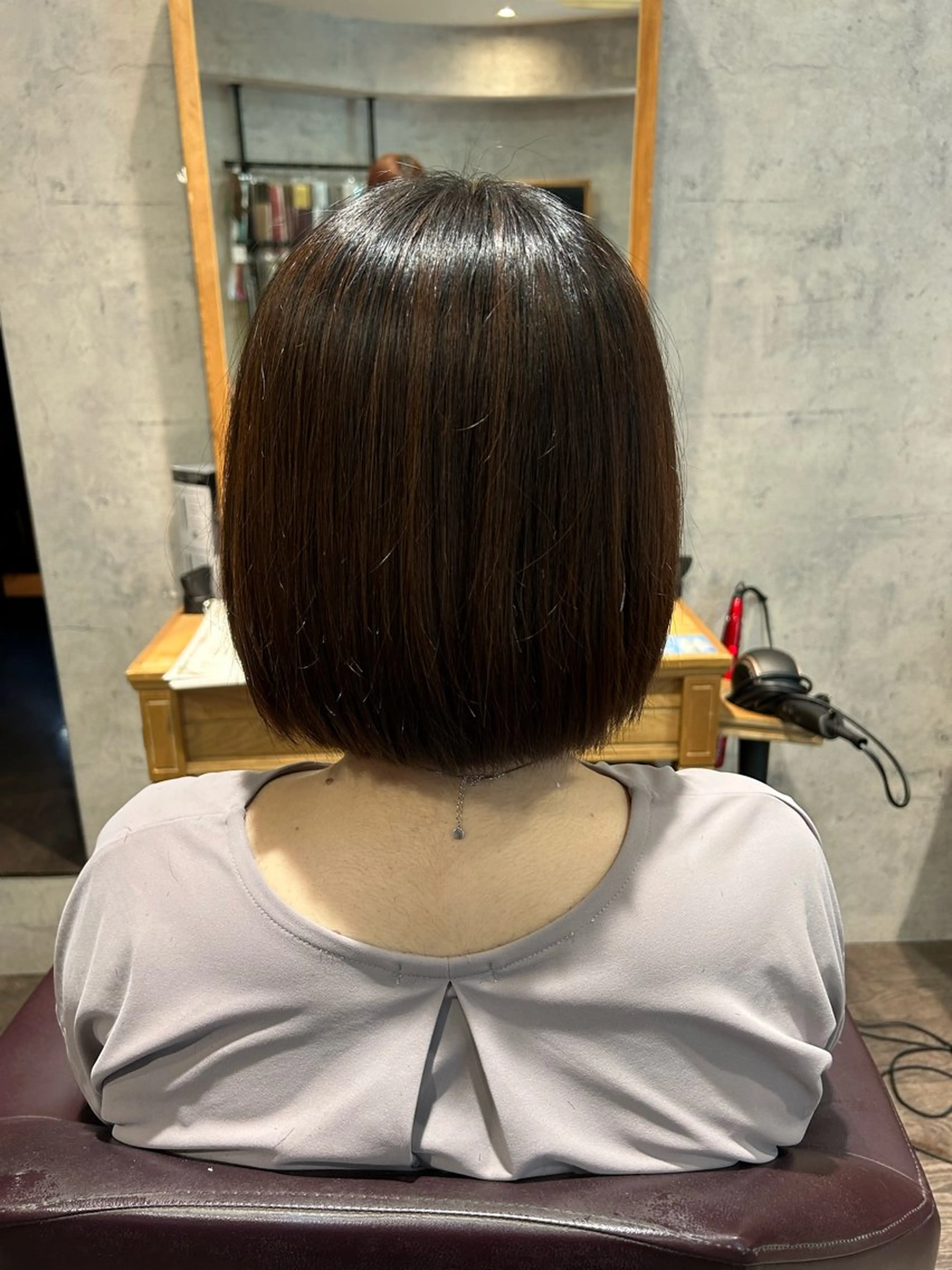 ショート ボブ カット トリートメント ヘッドスパ パーソナルカラー 診断🍀マリンのヘアスタイル