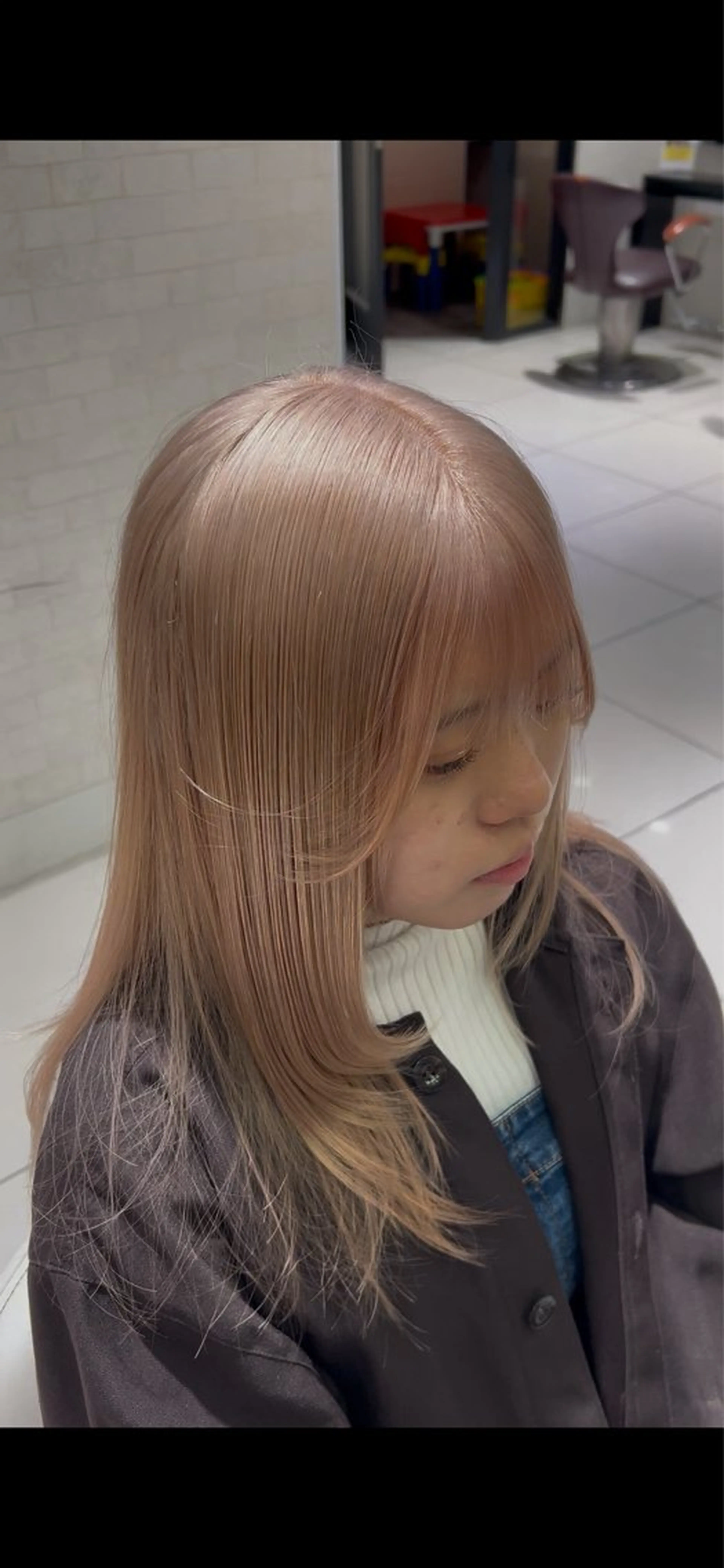 ダブルカラー➕トリートメントの写真