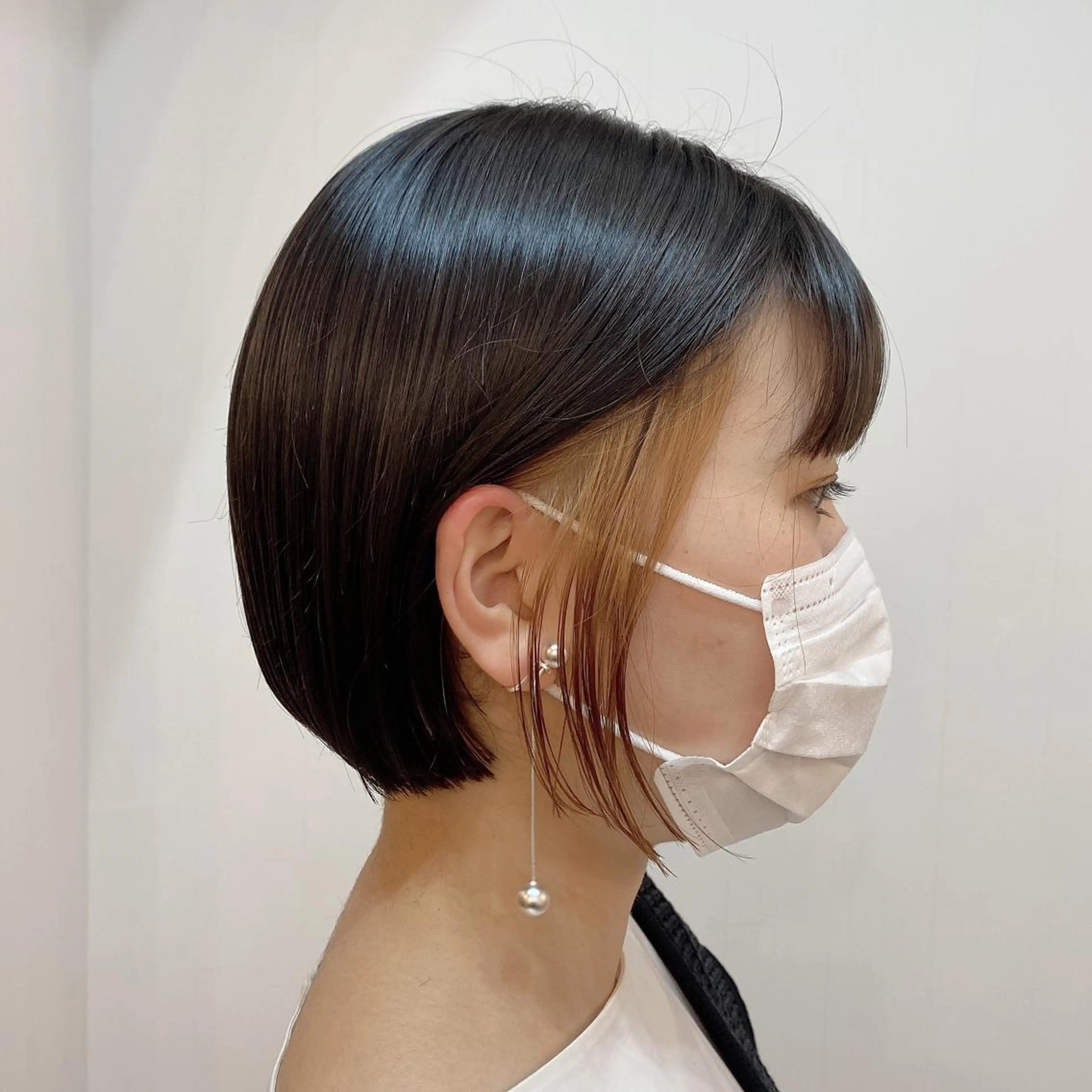 ショート カラー 🪭risa 暖色/レイヤー🪭のヘアスタイル