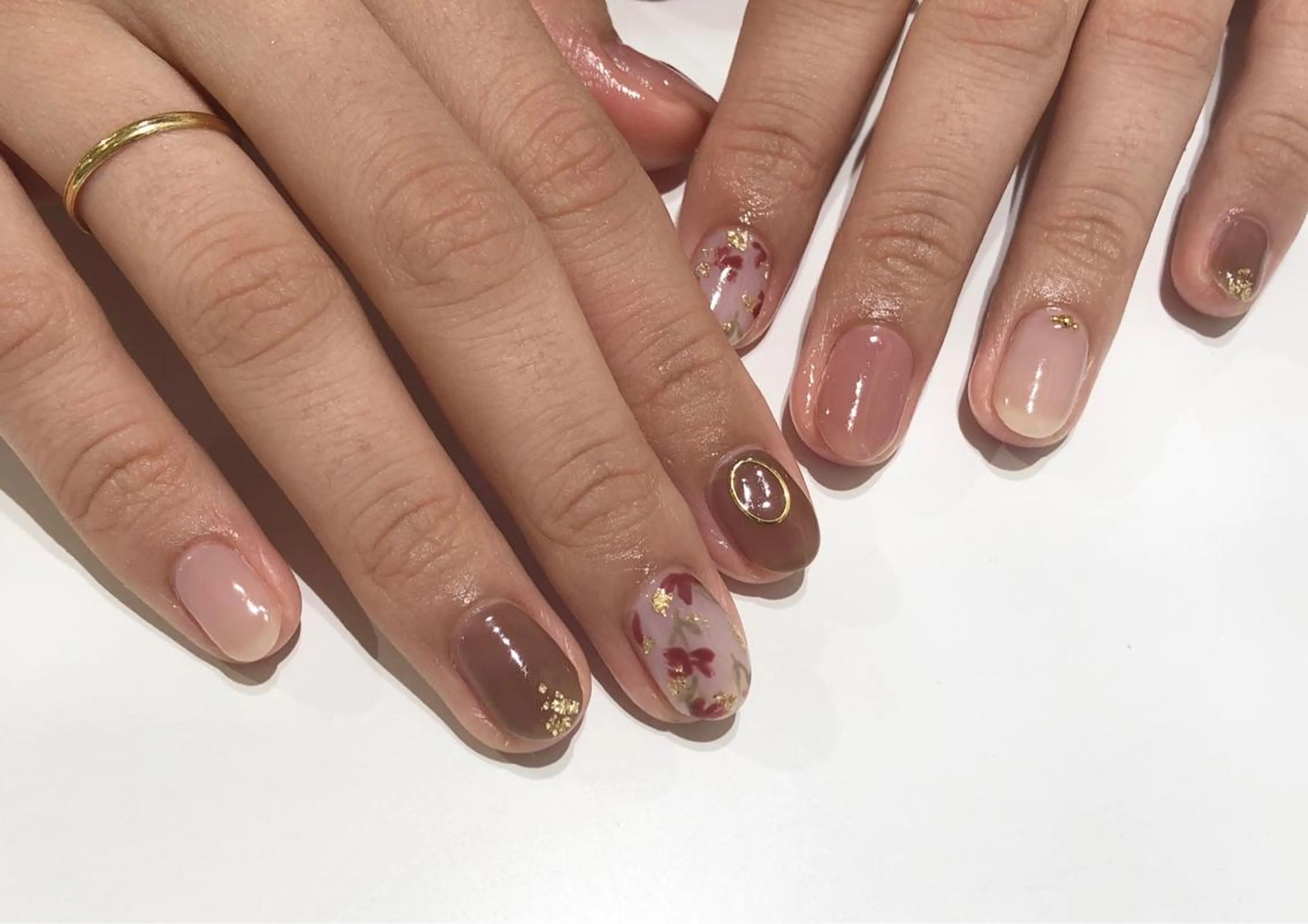 ネイル 舞田 苑香のネイルデザイン