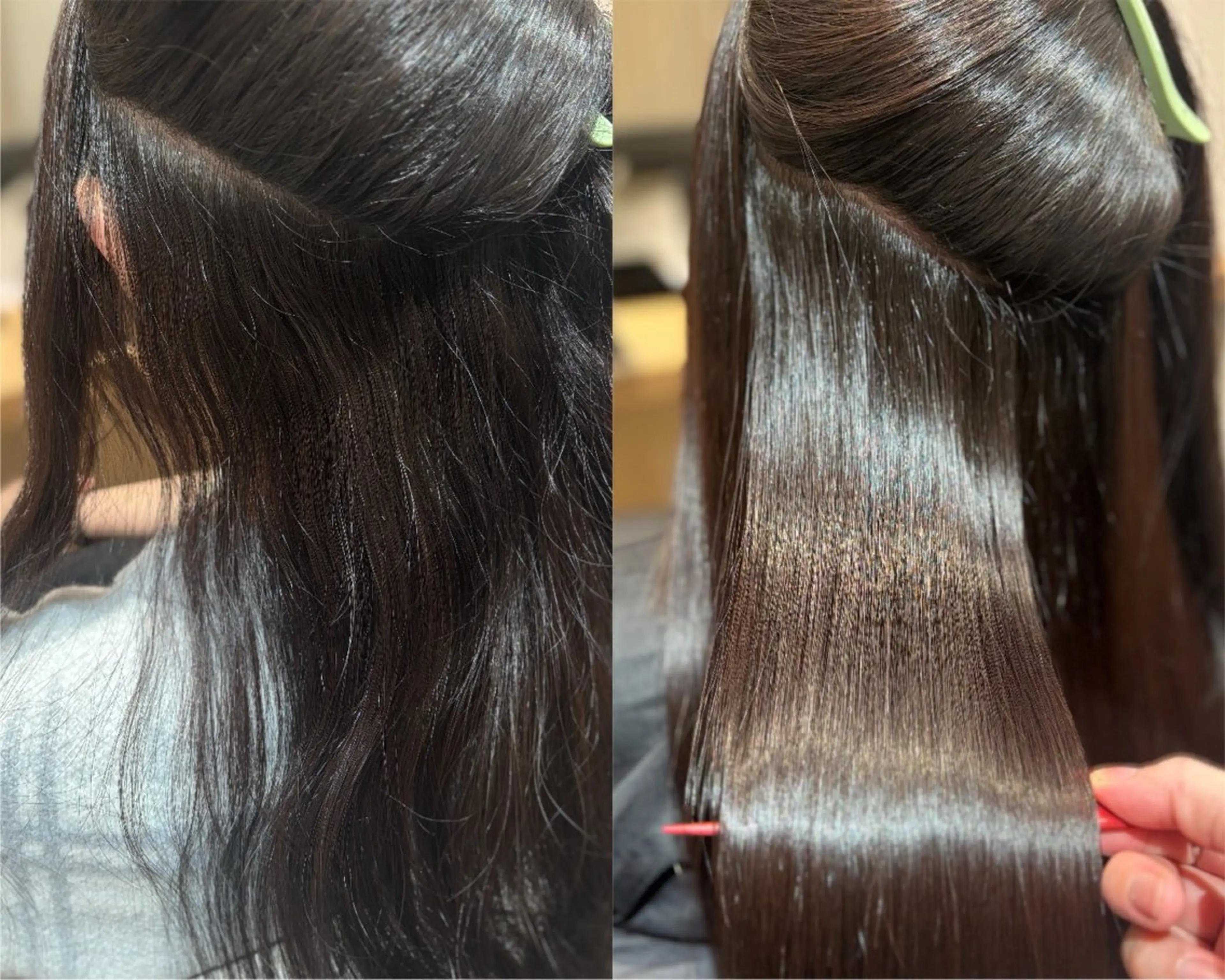 ロング 縮毛矯正 トリートメント 髪質改善サロン/片山 莉那のヘアスタイル